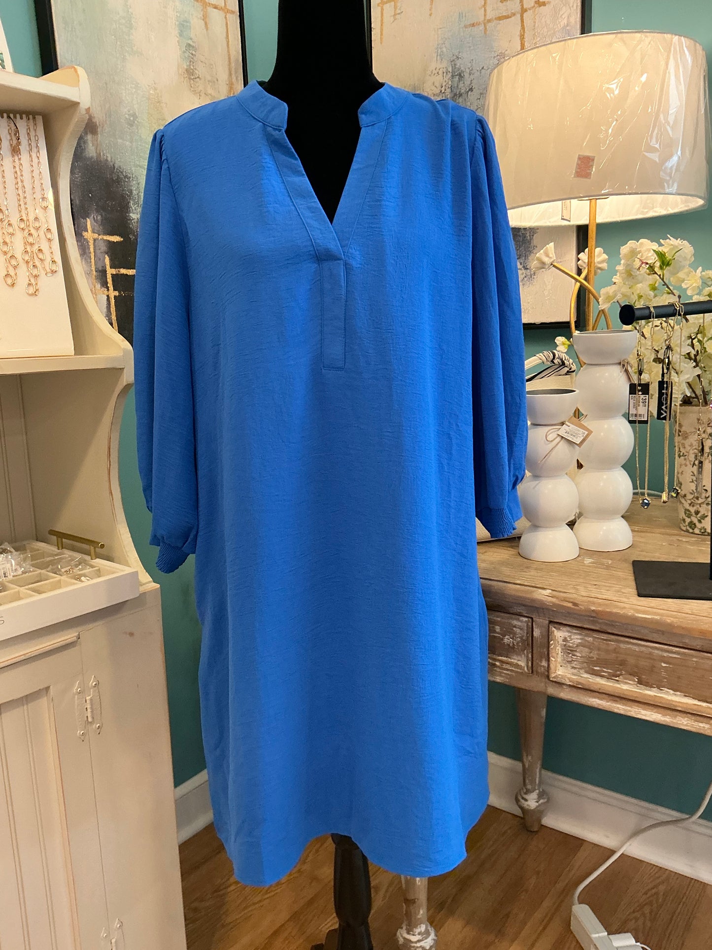 COBALT BLUE DRESS(H41469