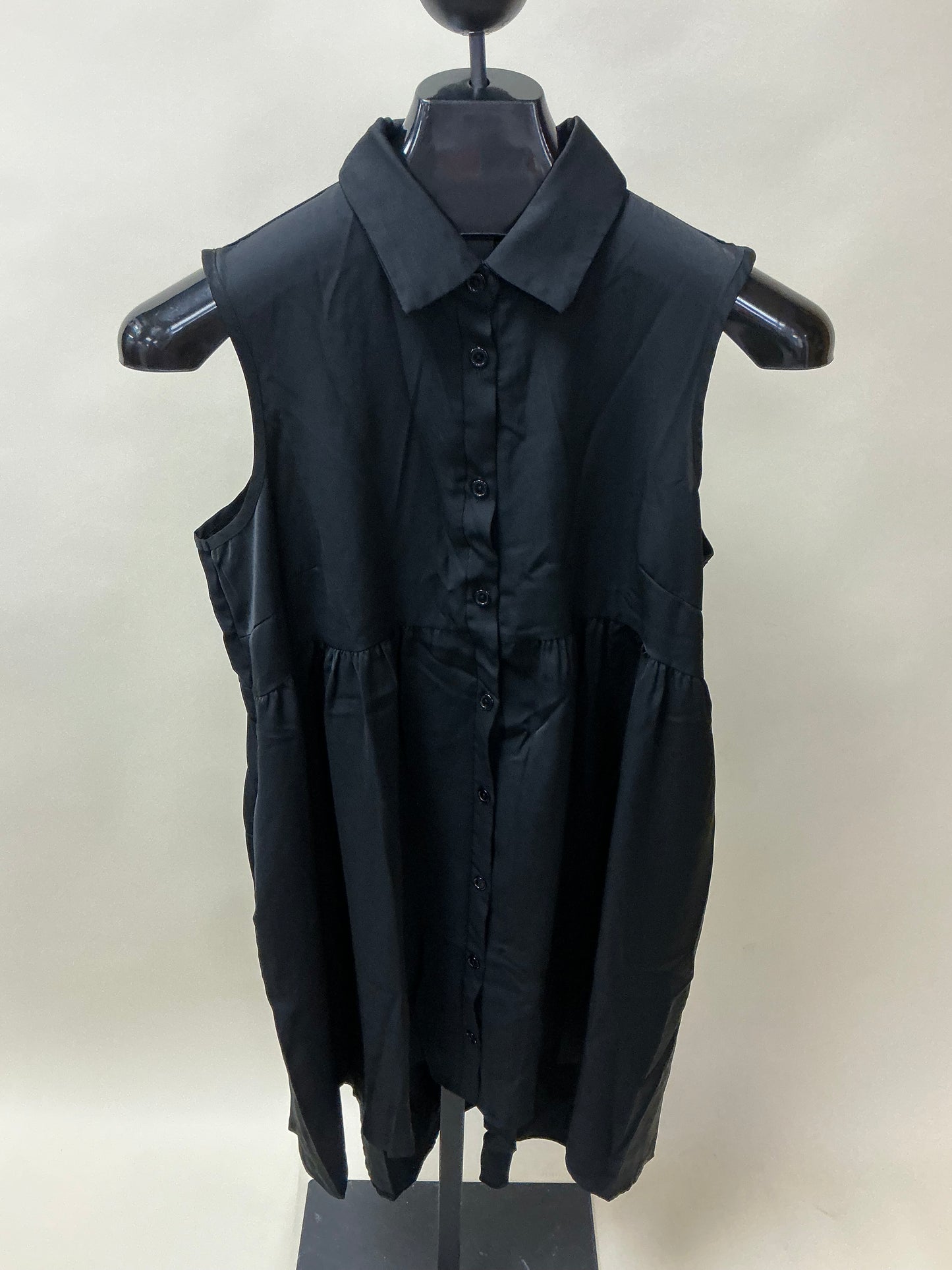 GEORGINA SLEEVELESS DRESS W/COLLAR
