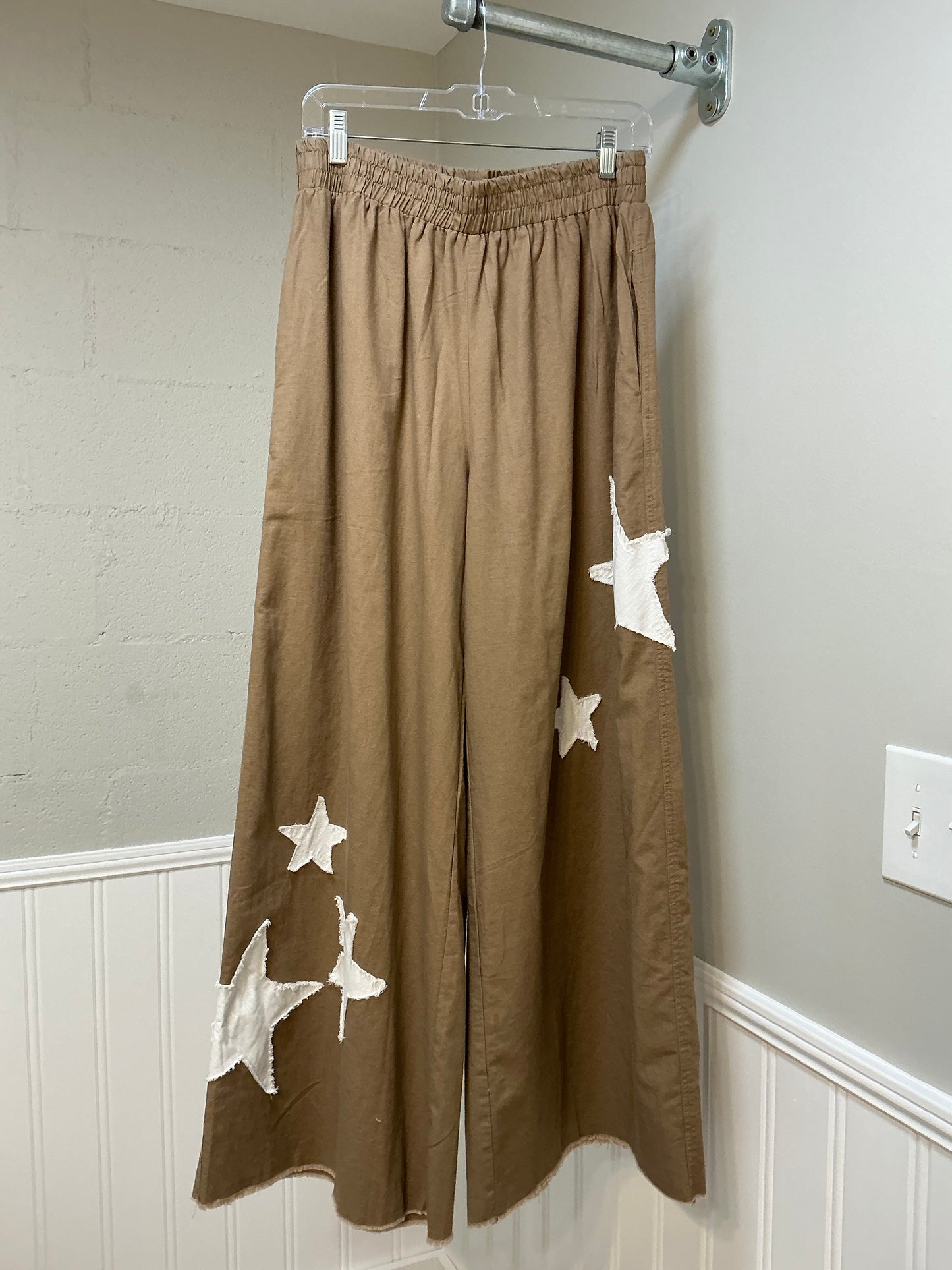 LINEN BLEND PANT SET (61002JSTP