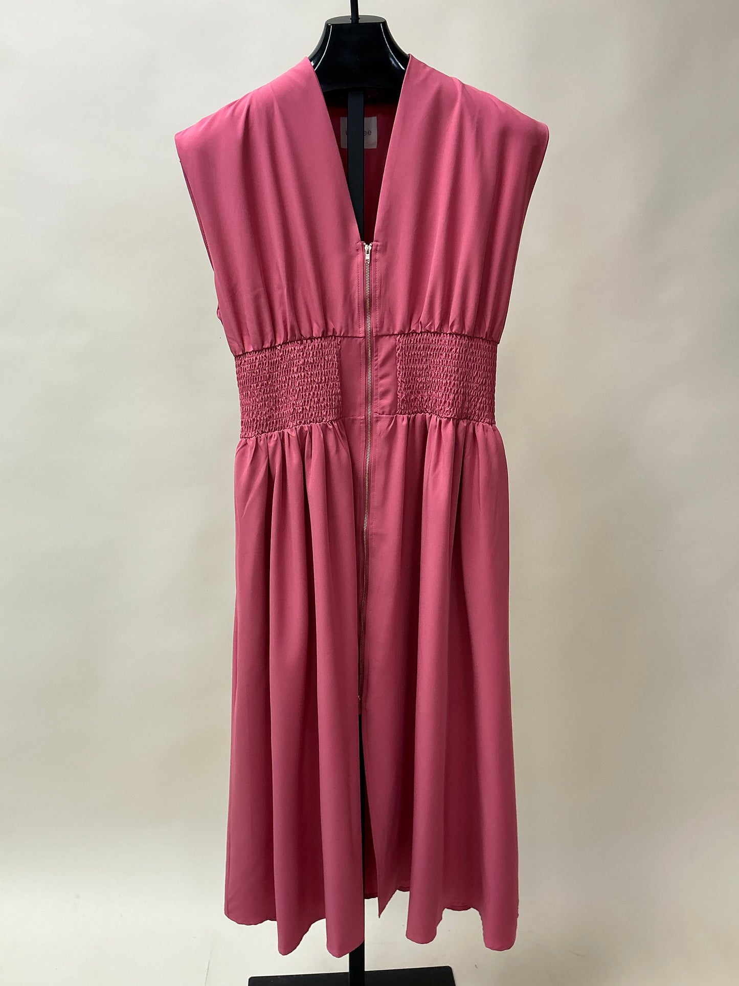 ROUCHED WASTE DRESS (C4339