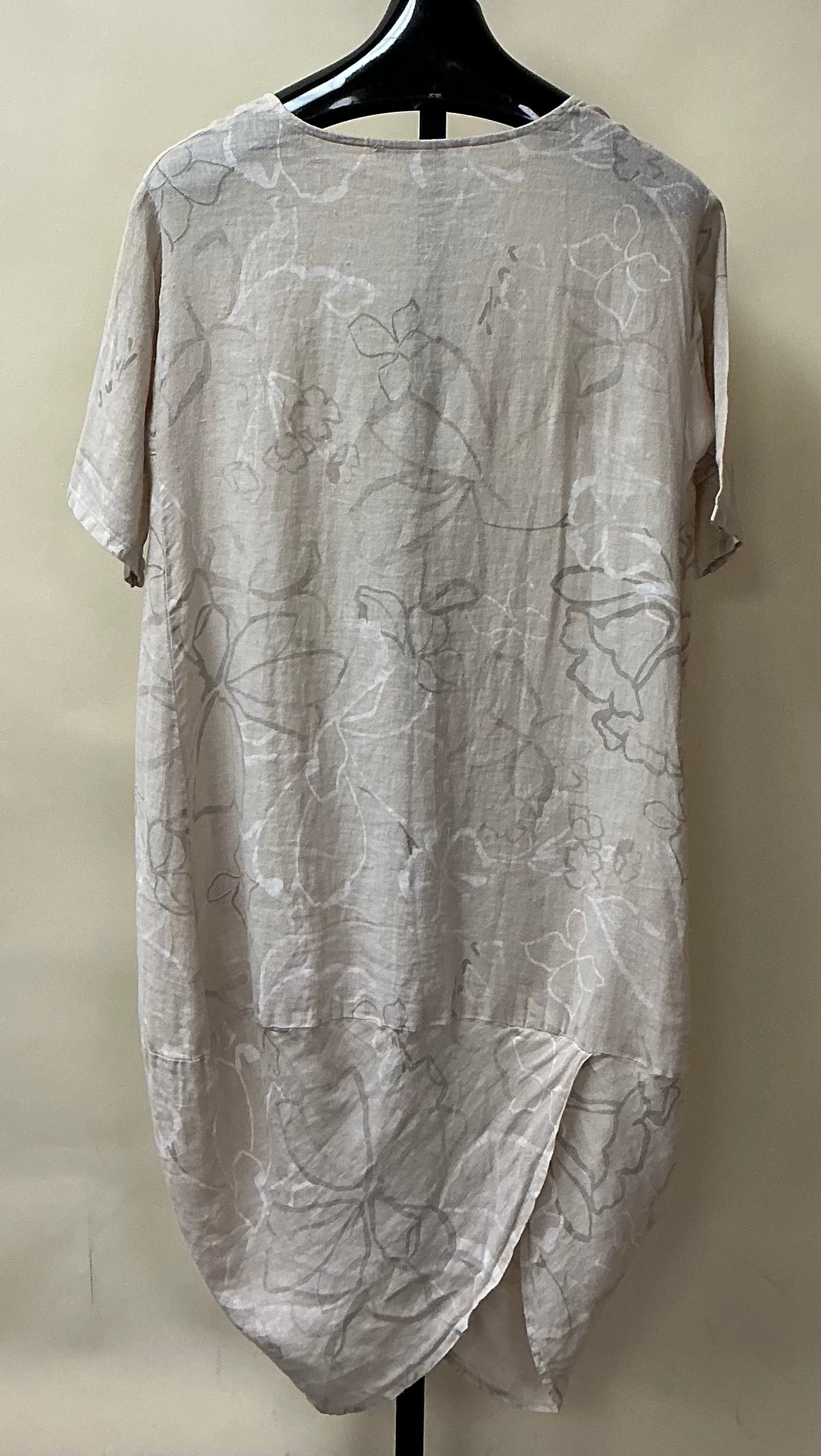 SHORT SLV NATURAL DRESS