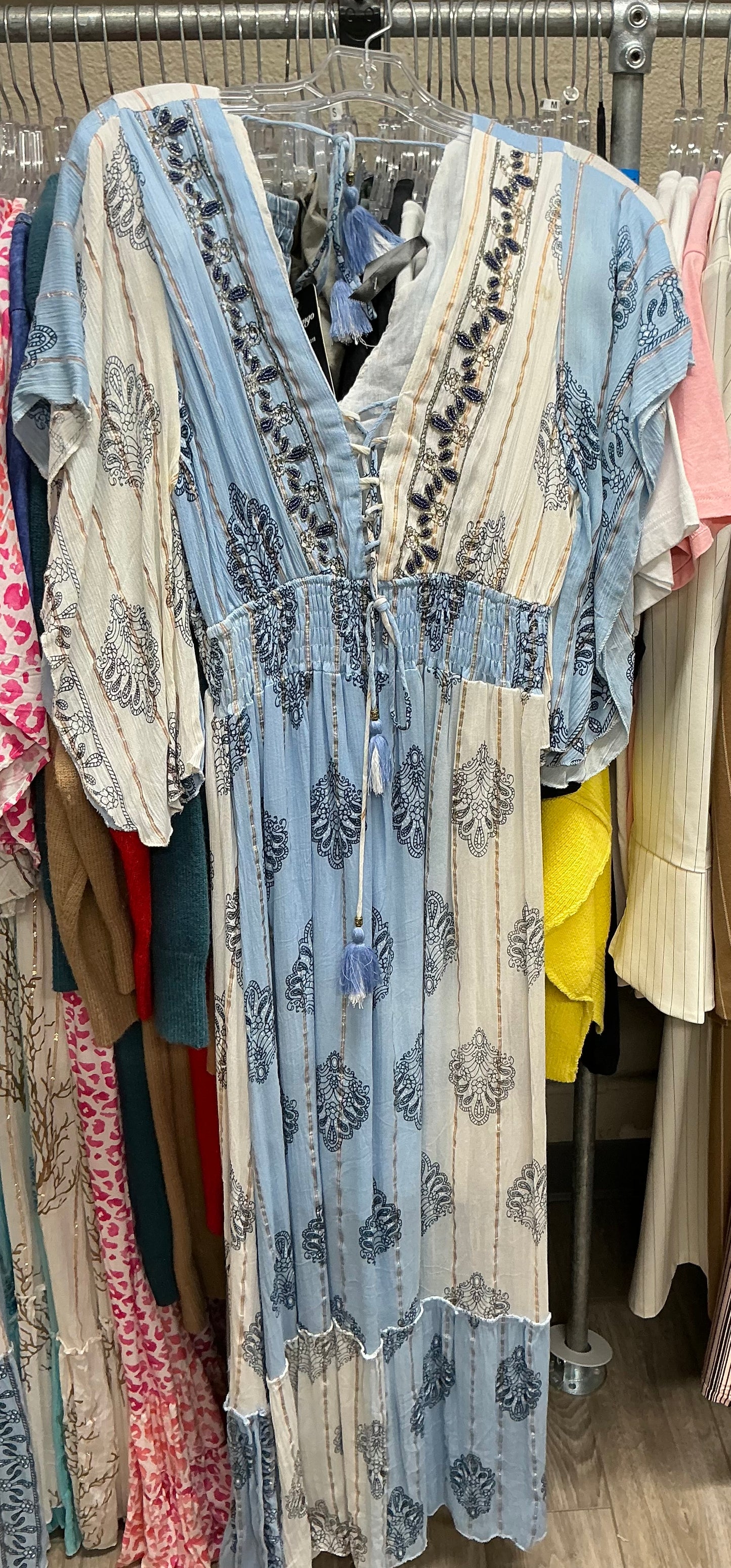 MAXIE TIERED DRESS