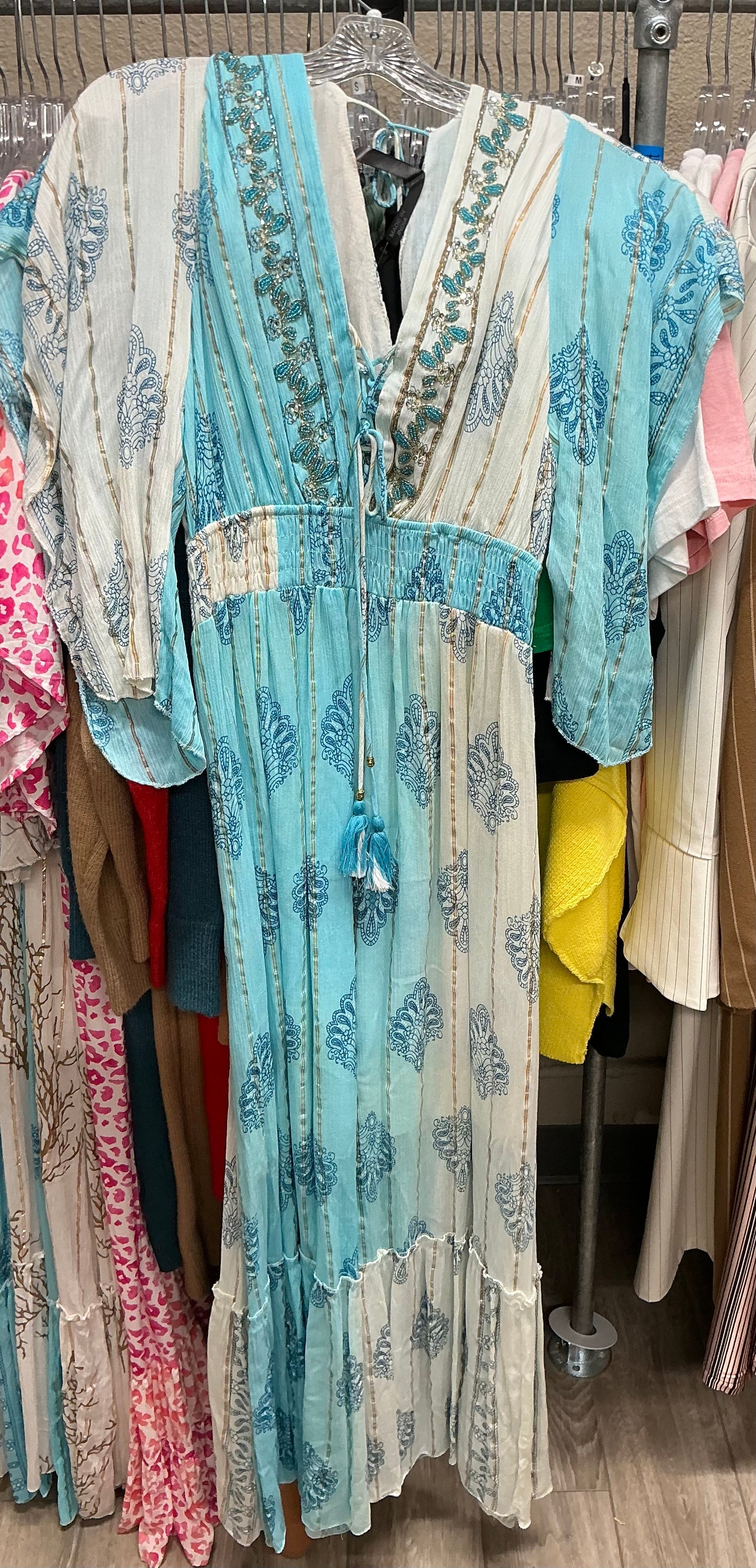 MAXIE TIERED DRESS