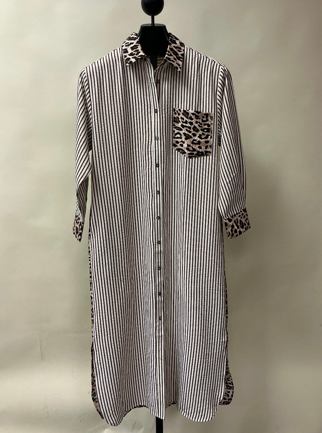 MAXI SHIRTWASTE DRESS