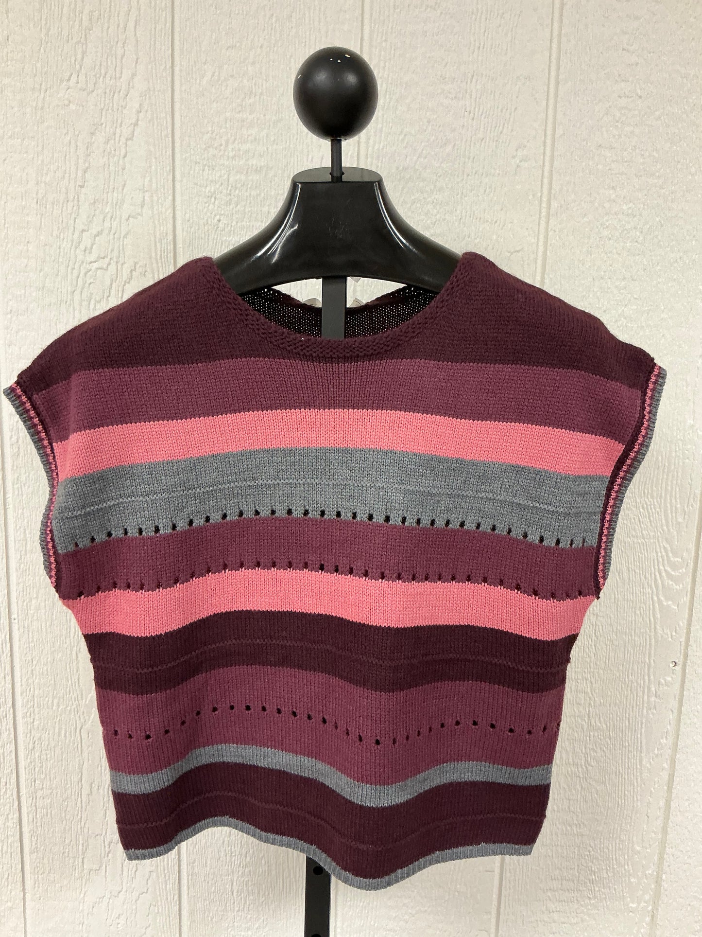 MULTI COLOR STRIPED SWEATER TOP