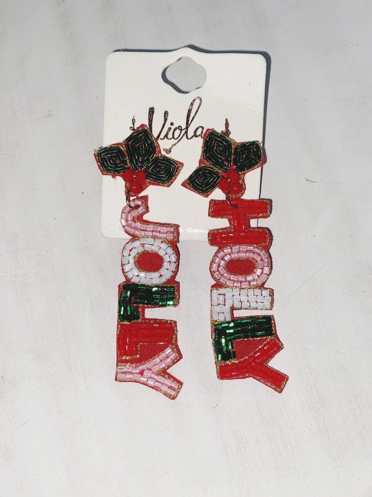 HOLLY JOLLY EARRINGS
