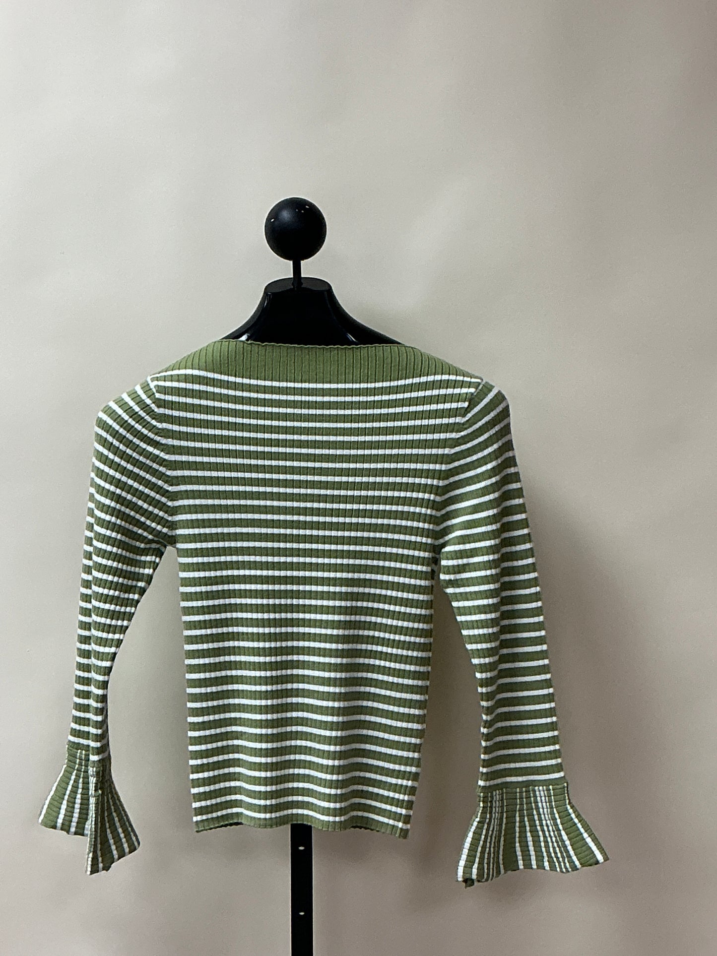 STRIPE RIB KNIT TOP
