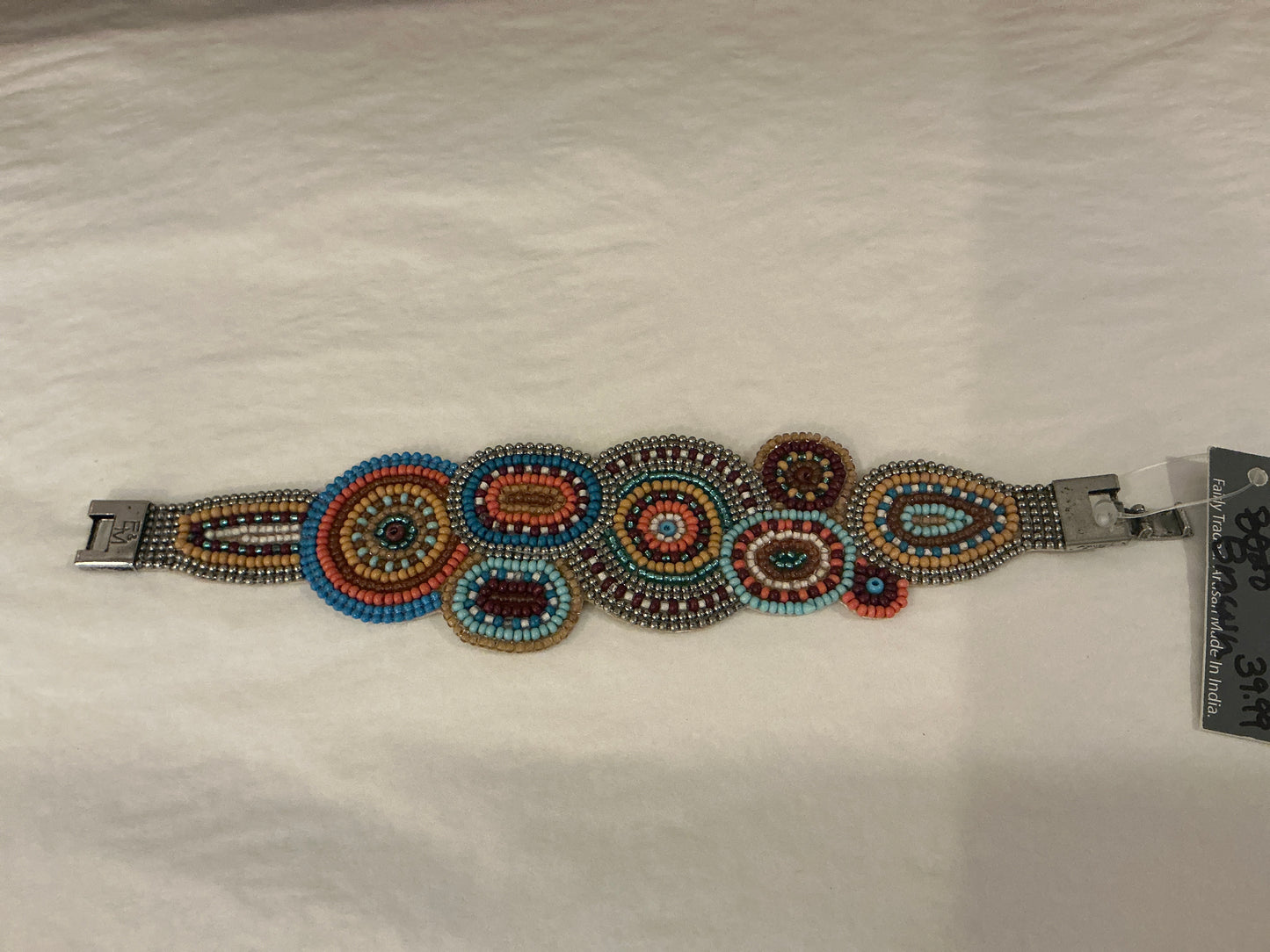 SOAN OVAL & CIRCLE PATTERN BRAC