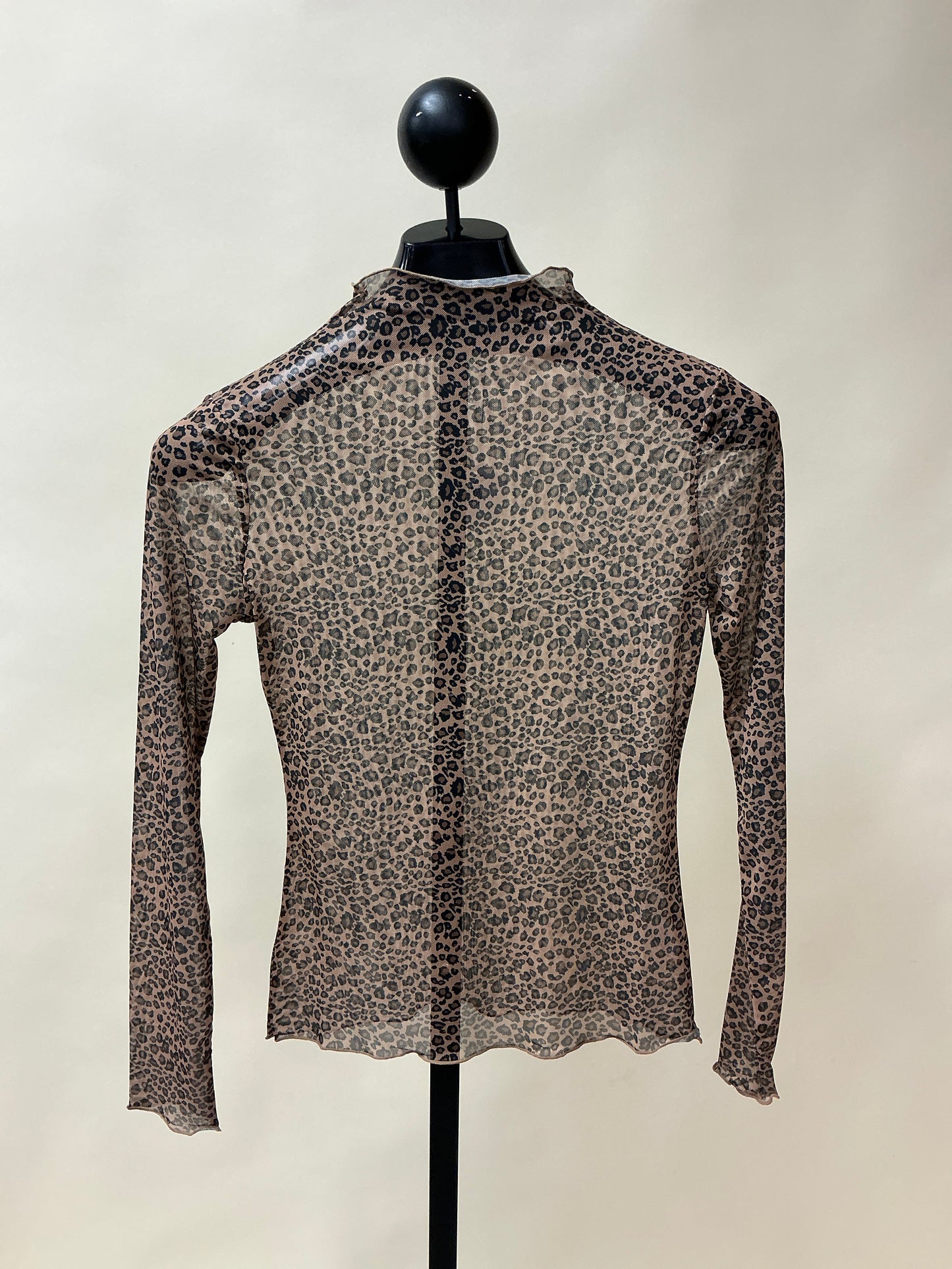 BROWN LEOPARD TOP
