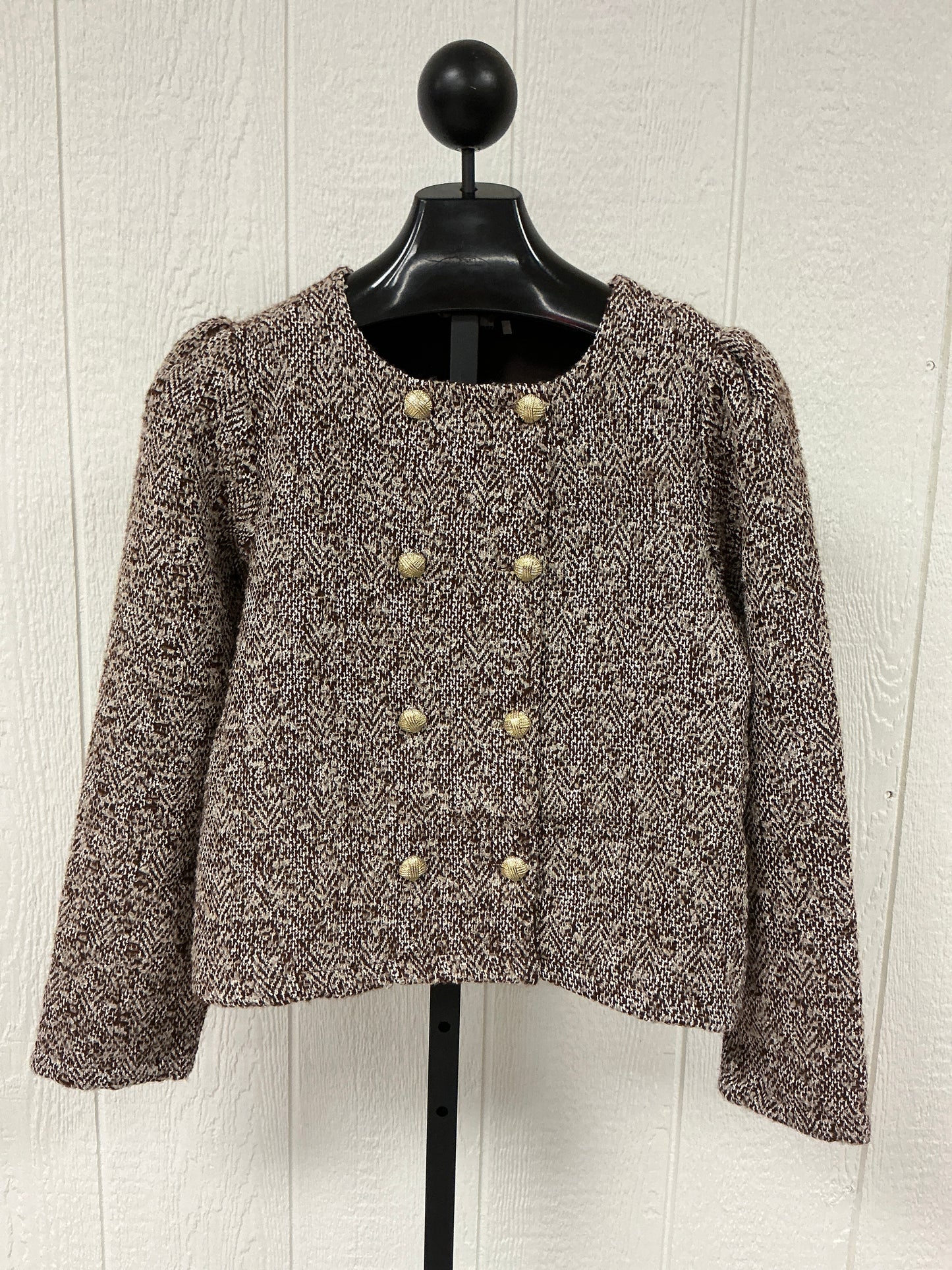 BROWN TWEED JKT (36044