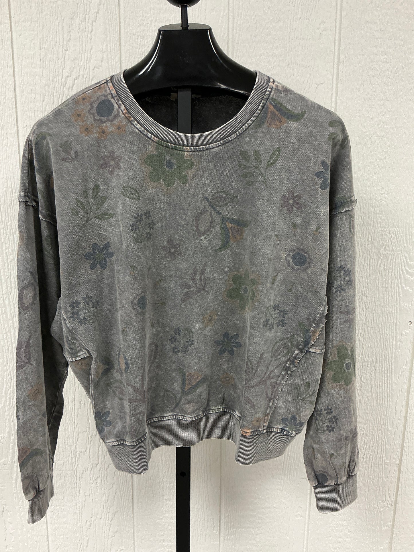 FLOWER PRINT MINERAL TOP