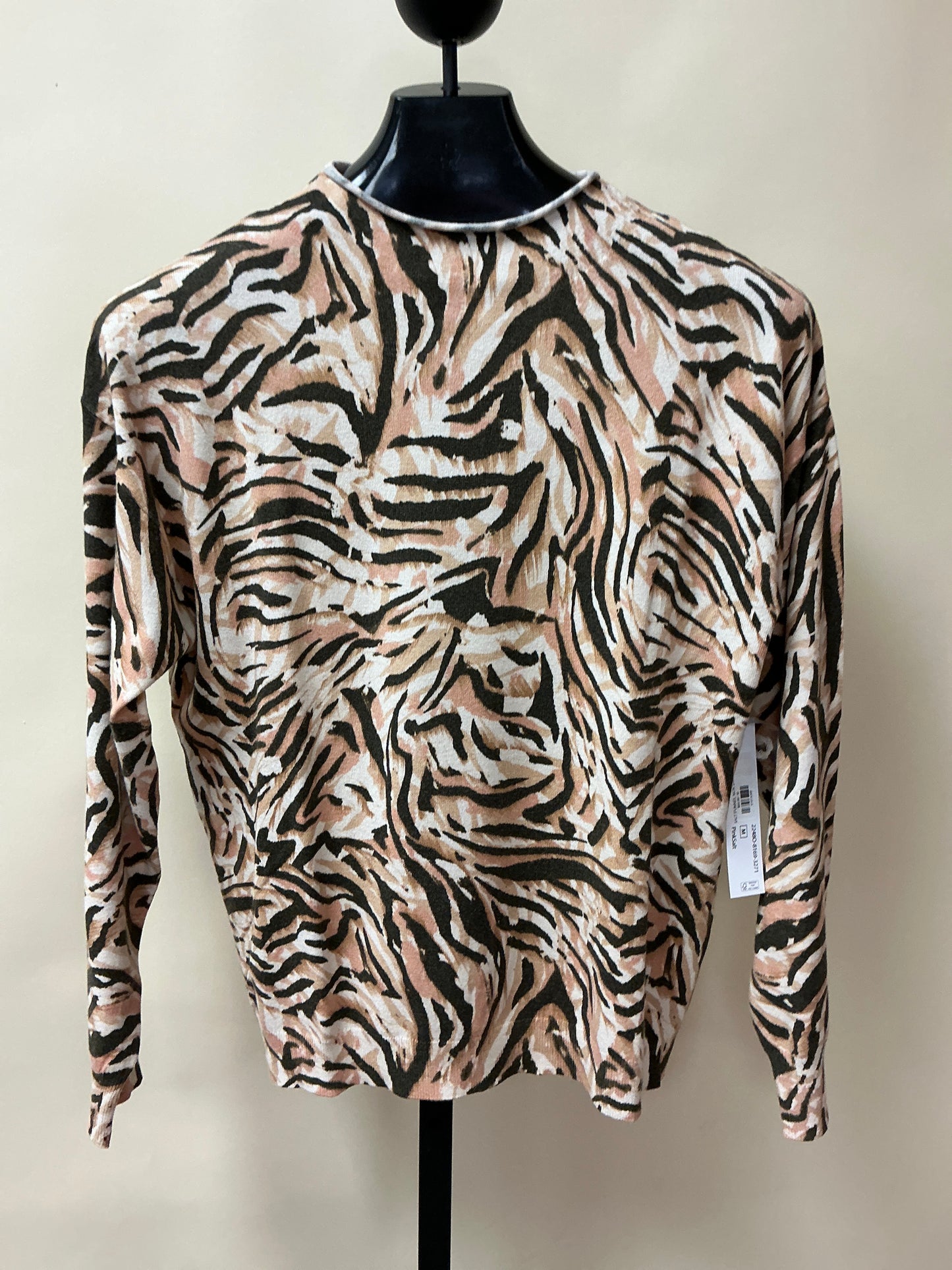 PINK/SALT FUNNEL NCK SWEATER