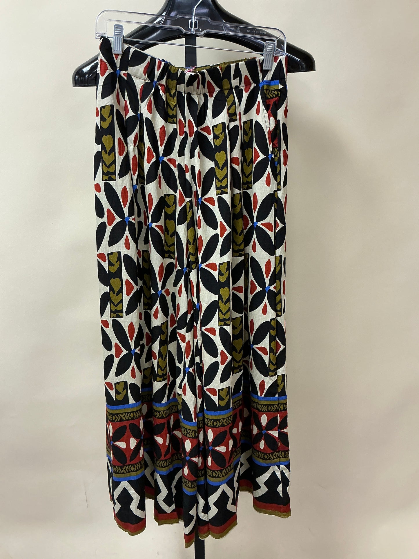 BLACK MIXED PANTS