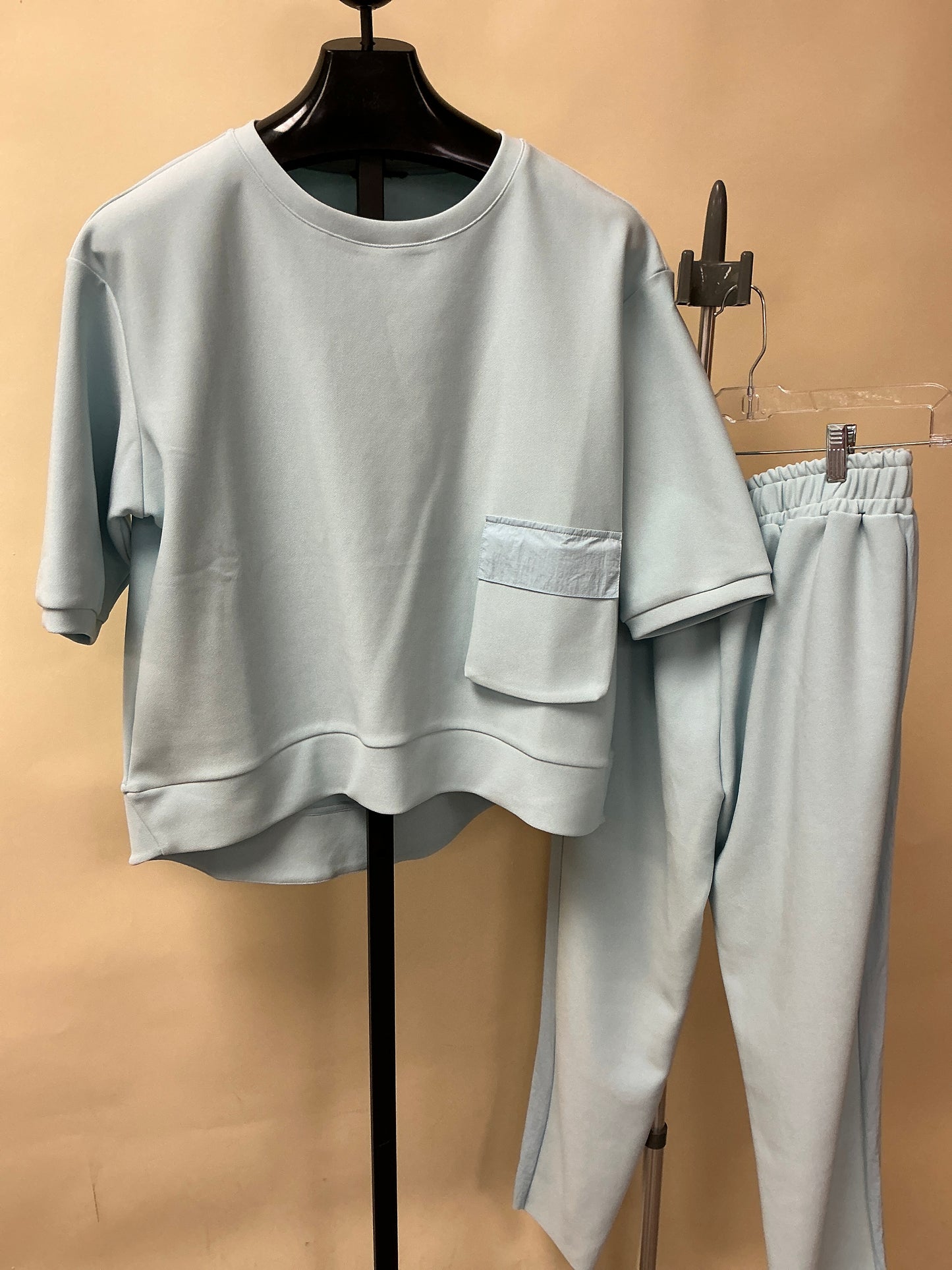 BABY BLUE KNIT SET 33069