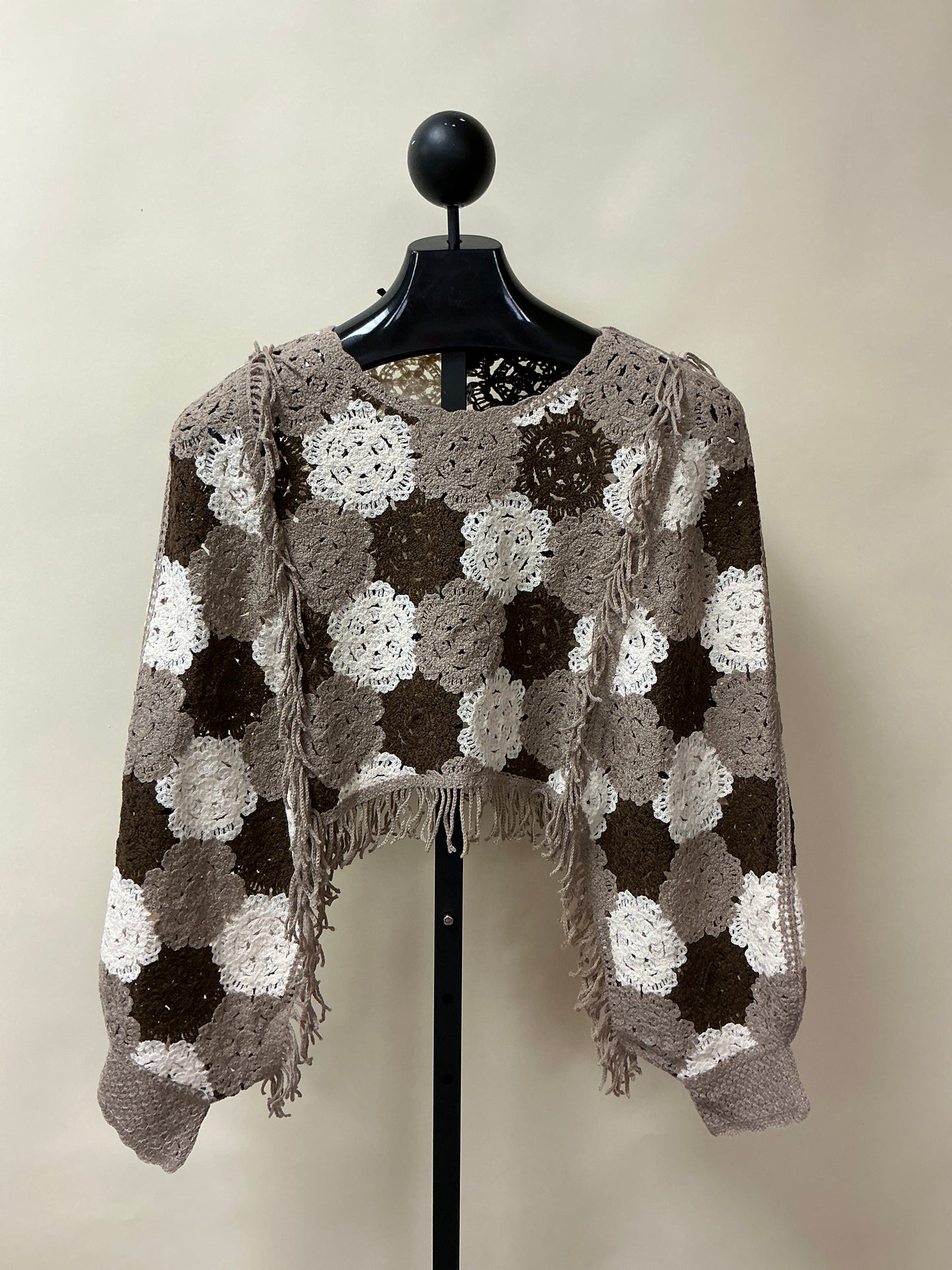 NYLA FLORAL CROCHET PULLOVER(2519083