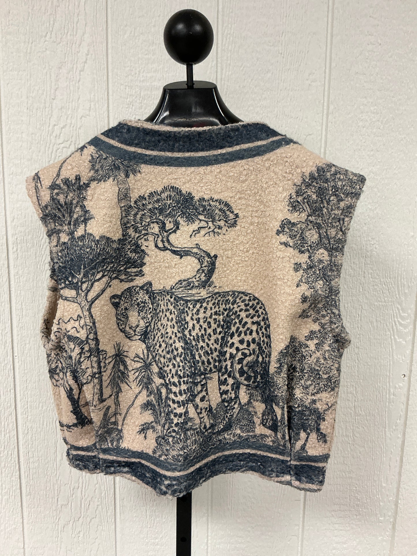 BLUE PRINT VEST(25663