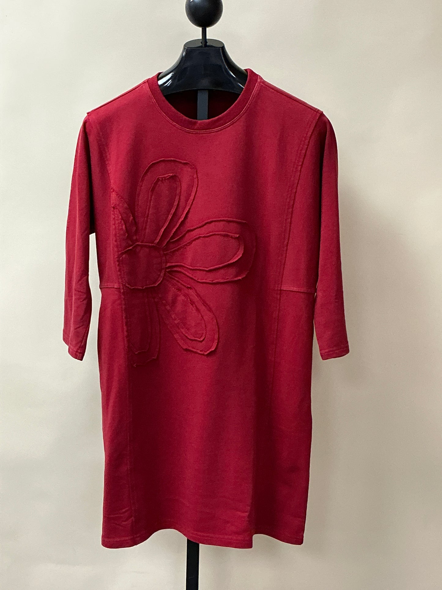 3/4 SLV FLOWER DRESS