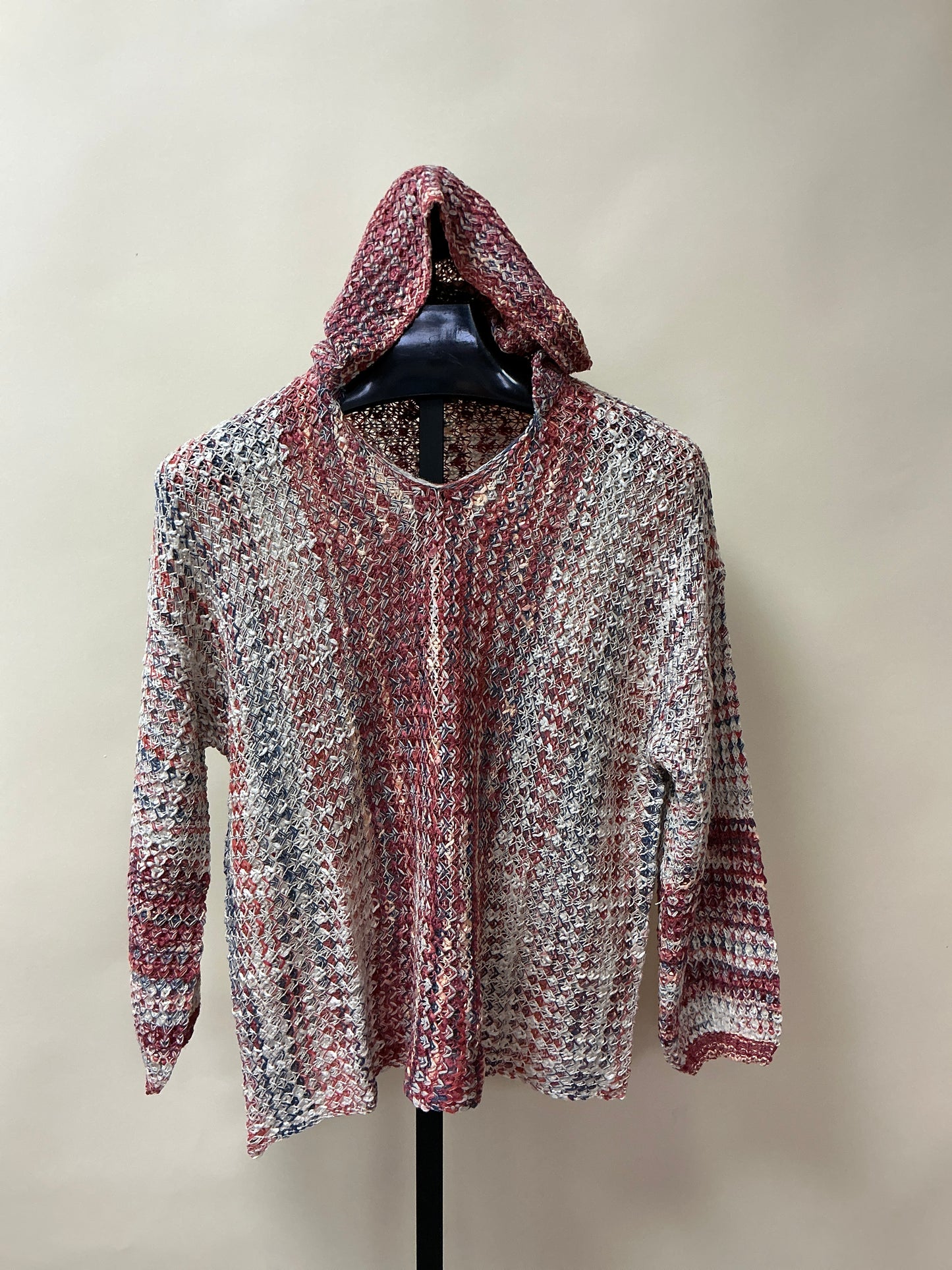 MULTI COLOR V-NCK SWEATER