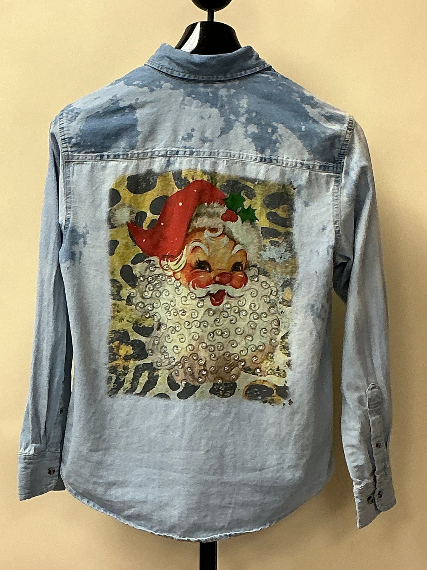 VINTAGE SANTA DENIM SHIRT