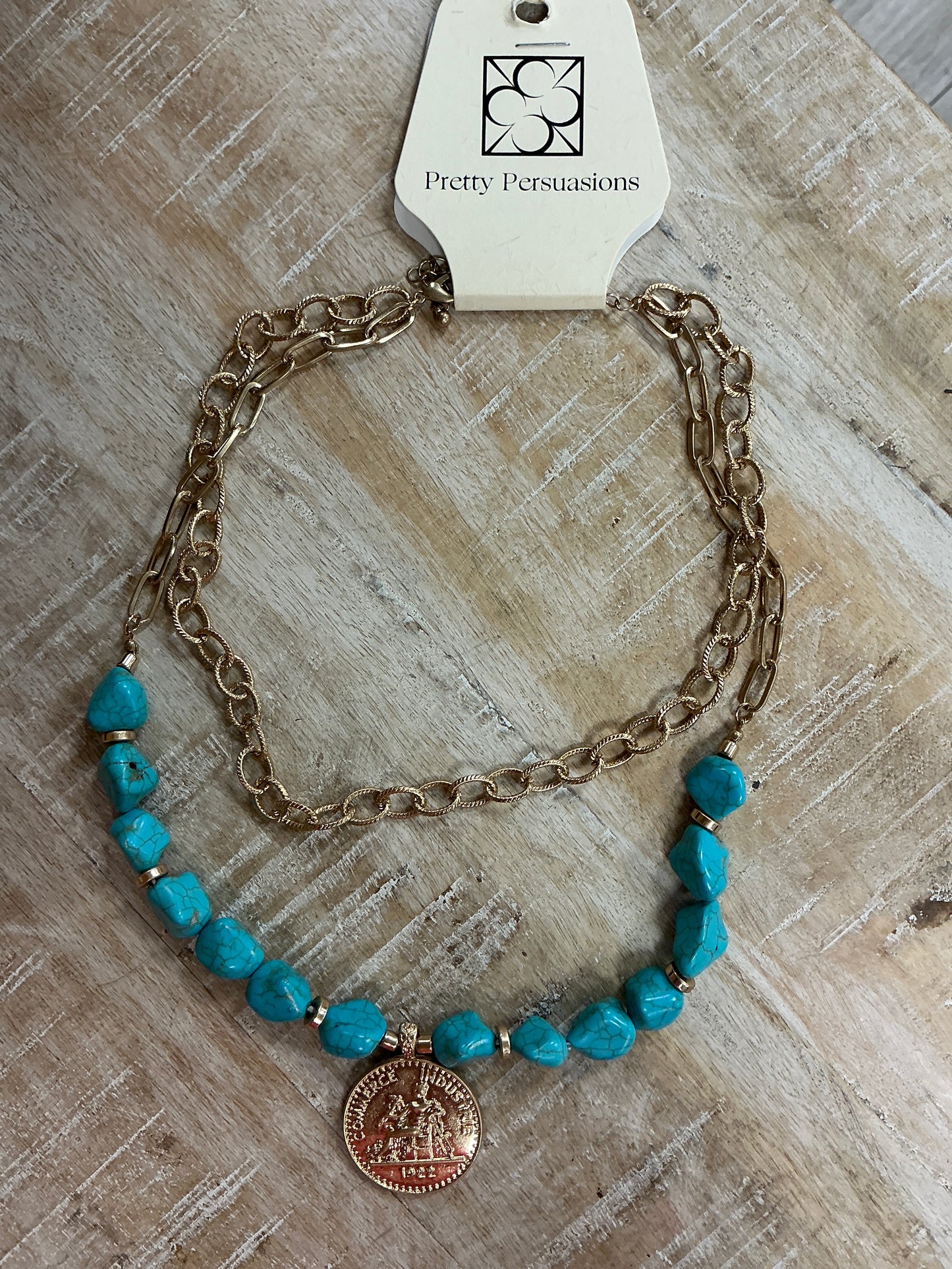 COIN/TURQUOISE NCK