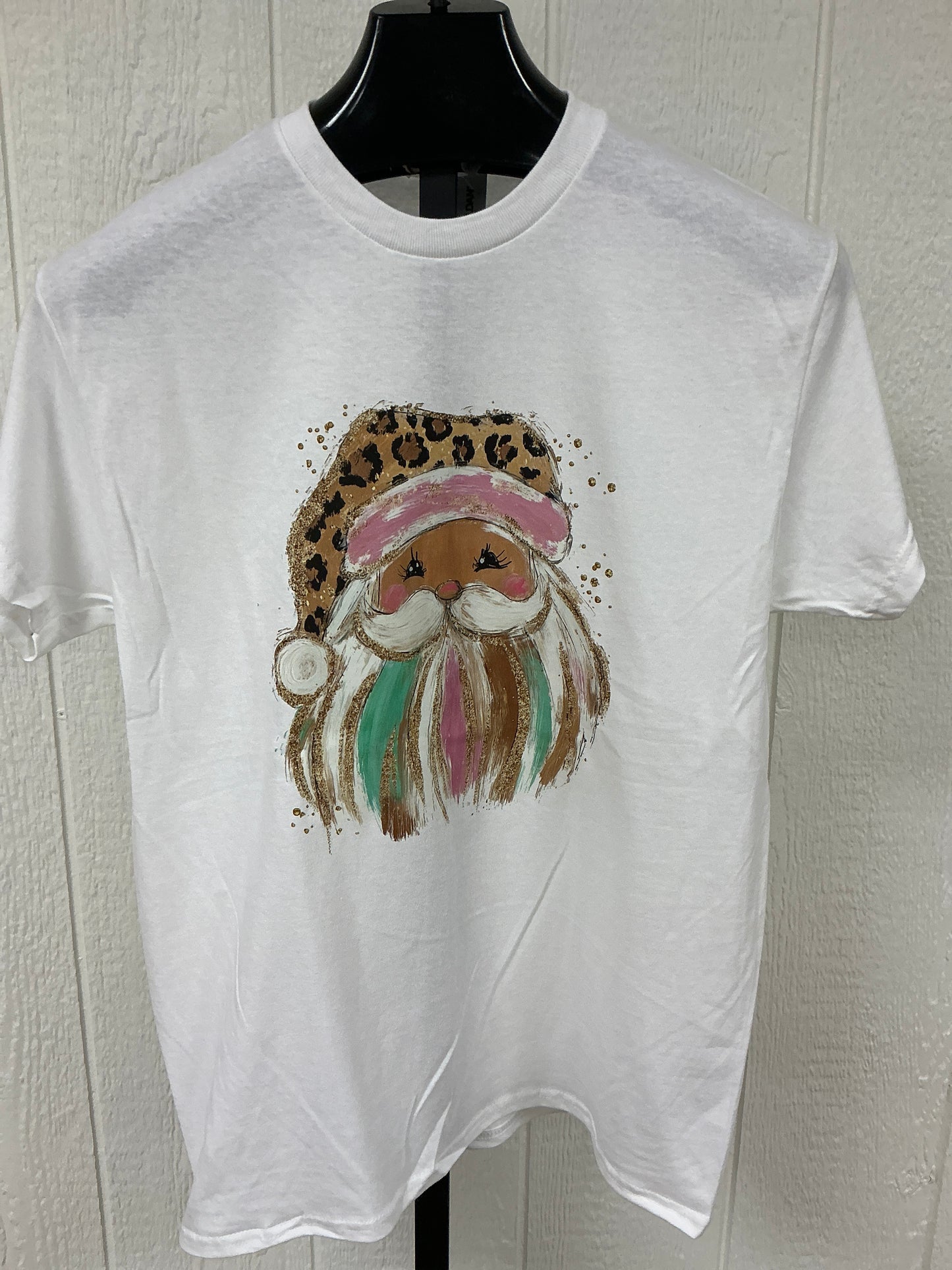 POPPY BRUSHSTROKE SANTA TEE
