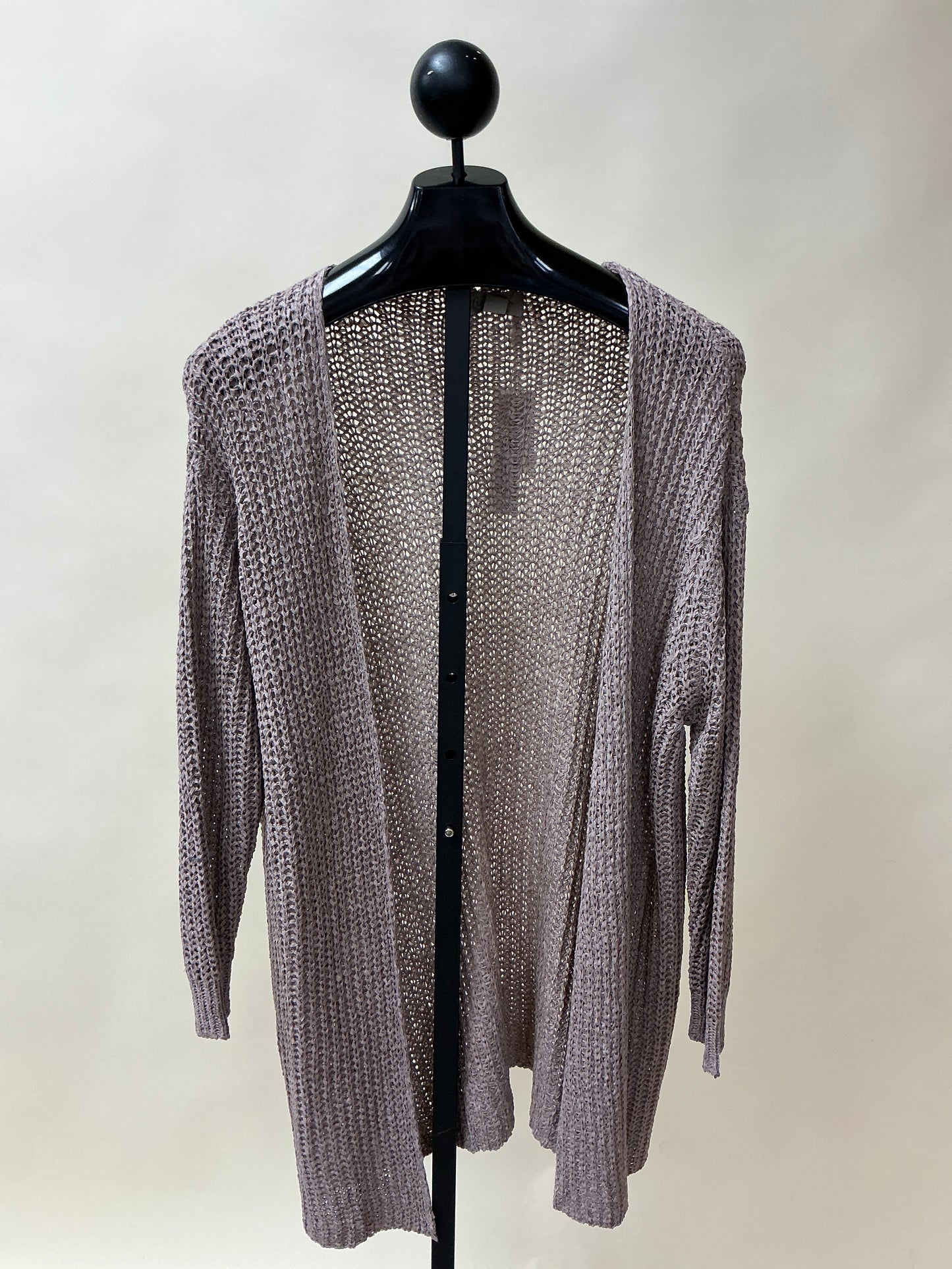 KNIT RIB CARDIGAN (409992