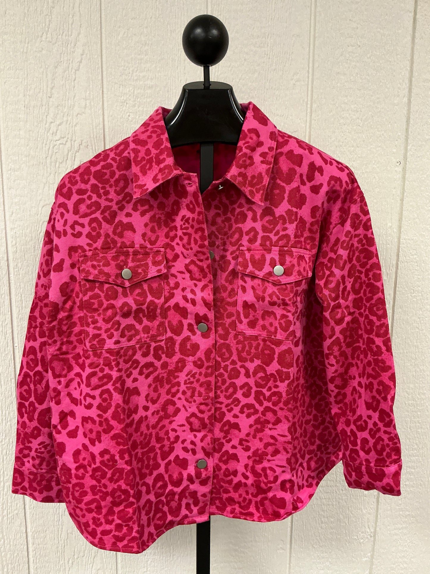 PINK/LEOPARD JKT (DJ52082