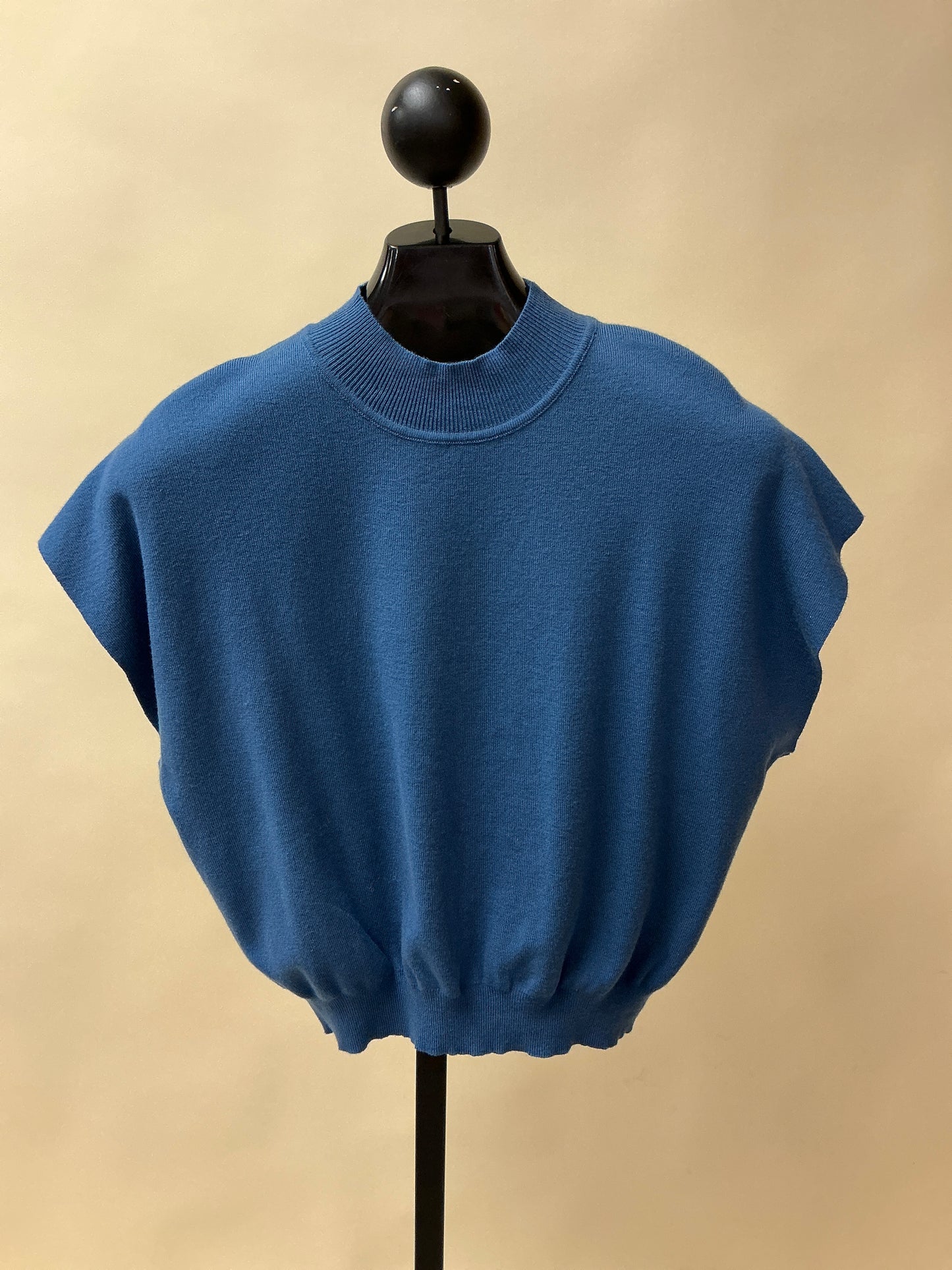 MOCK NECK SHORT SLV TOP (SG8414