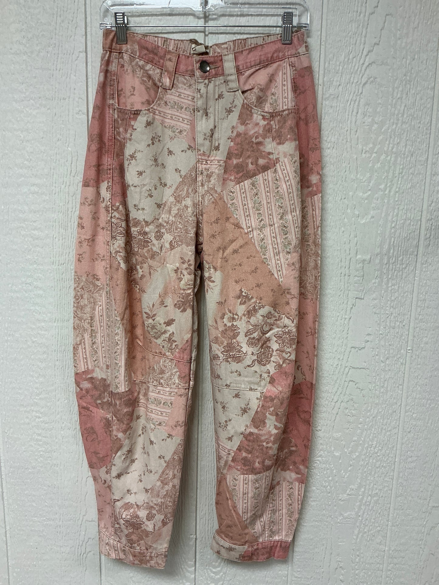 VINTAGE ROSE PATCHWORK PANT