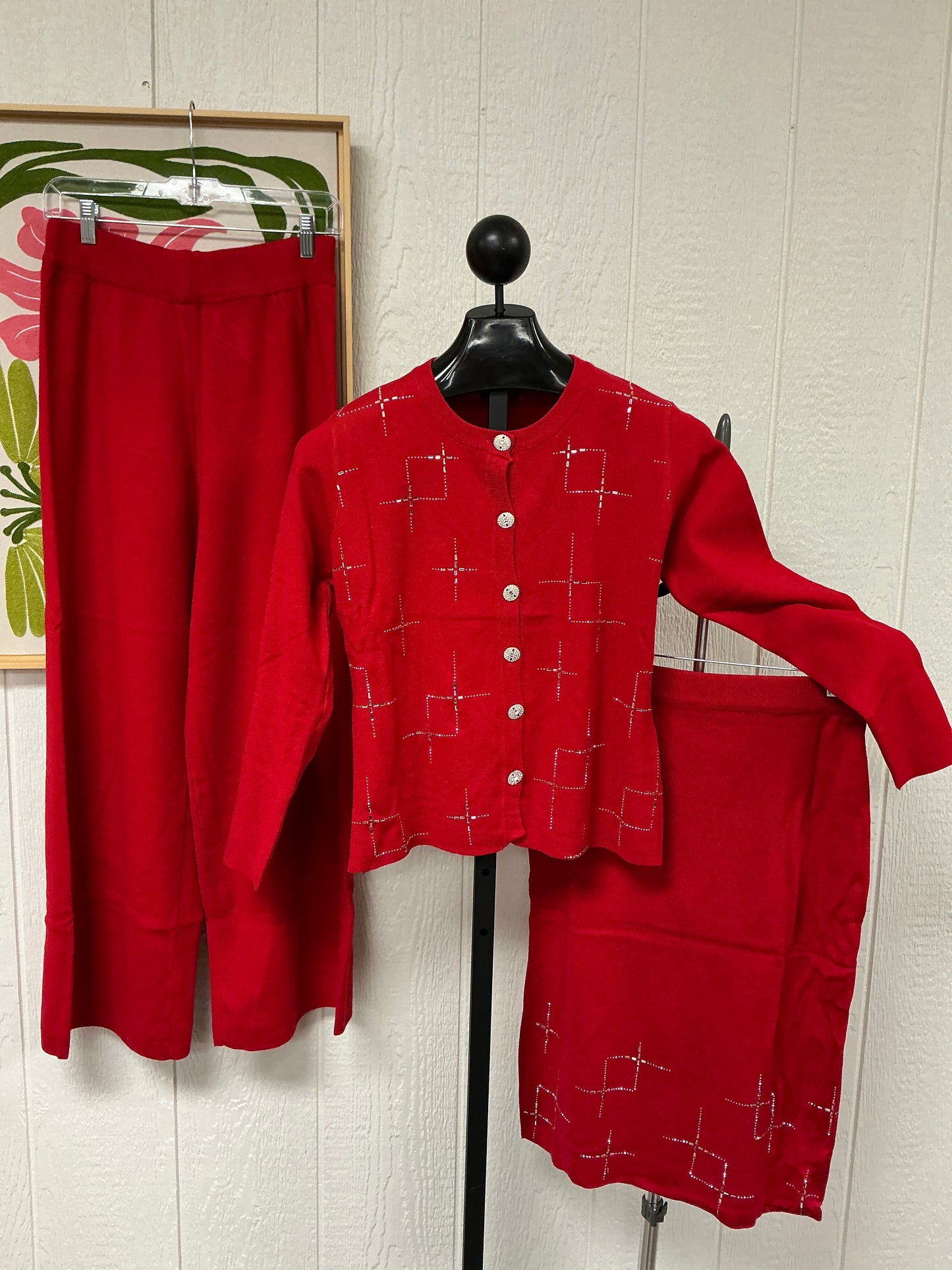 RED TOP/PANT/SKIRT (82896P