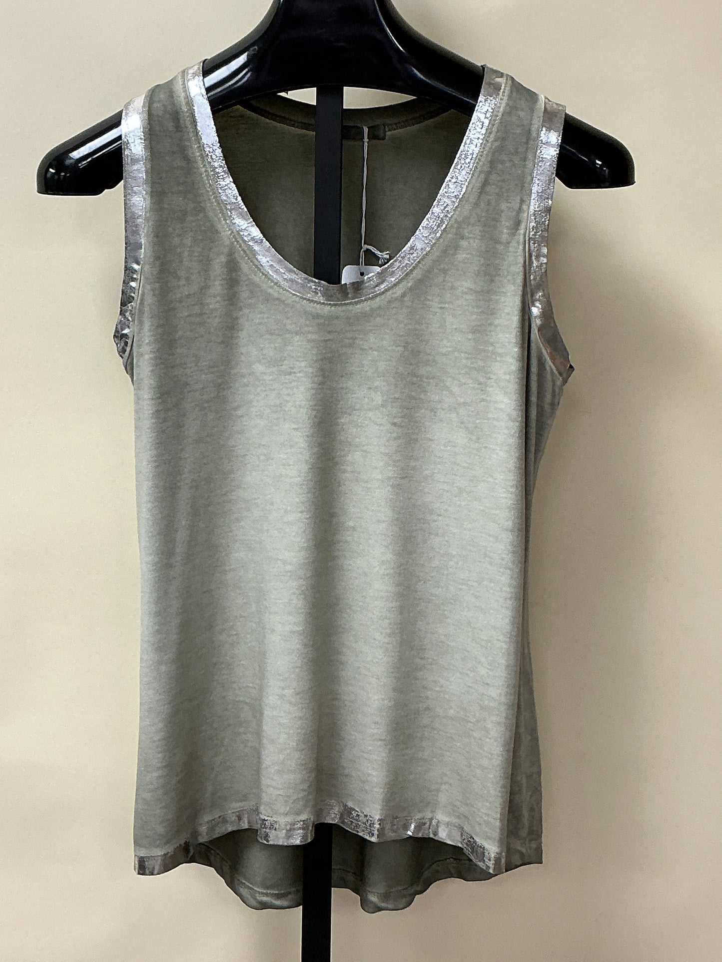 SILVER FOIL TANK