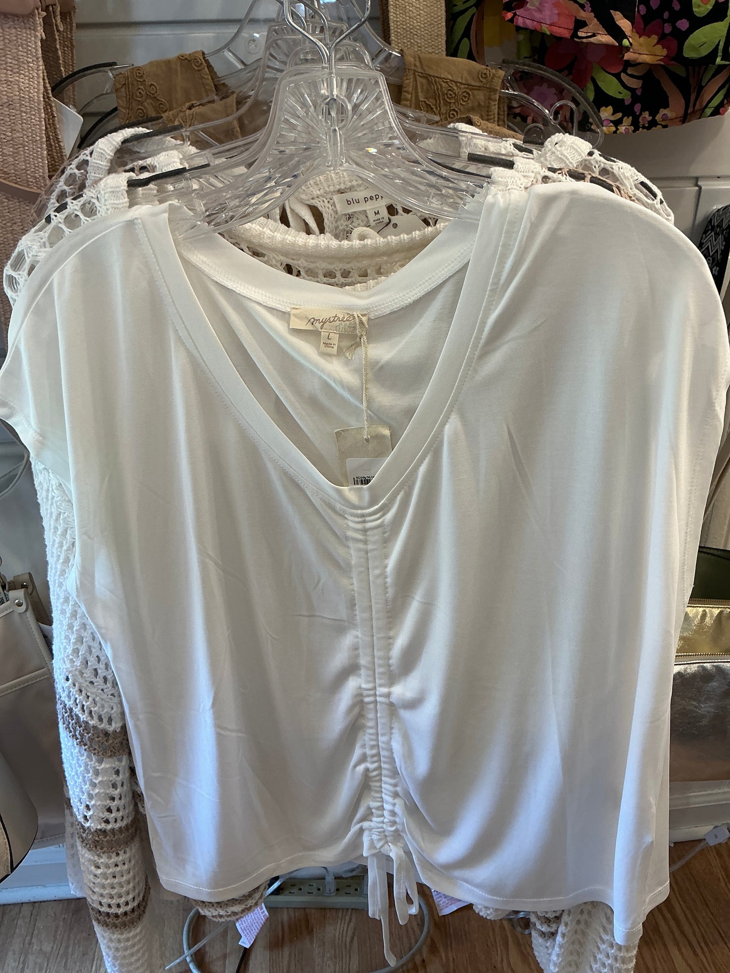 FRONT RUCHE MODAL TOP (20020C