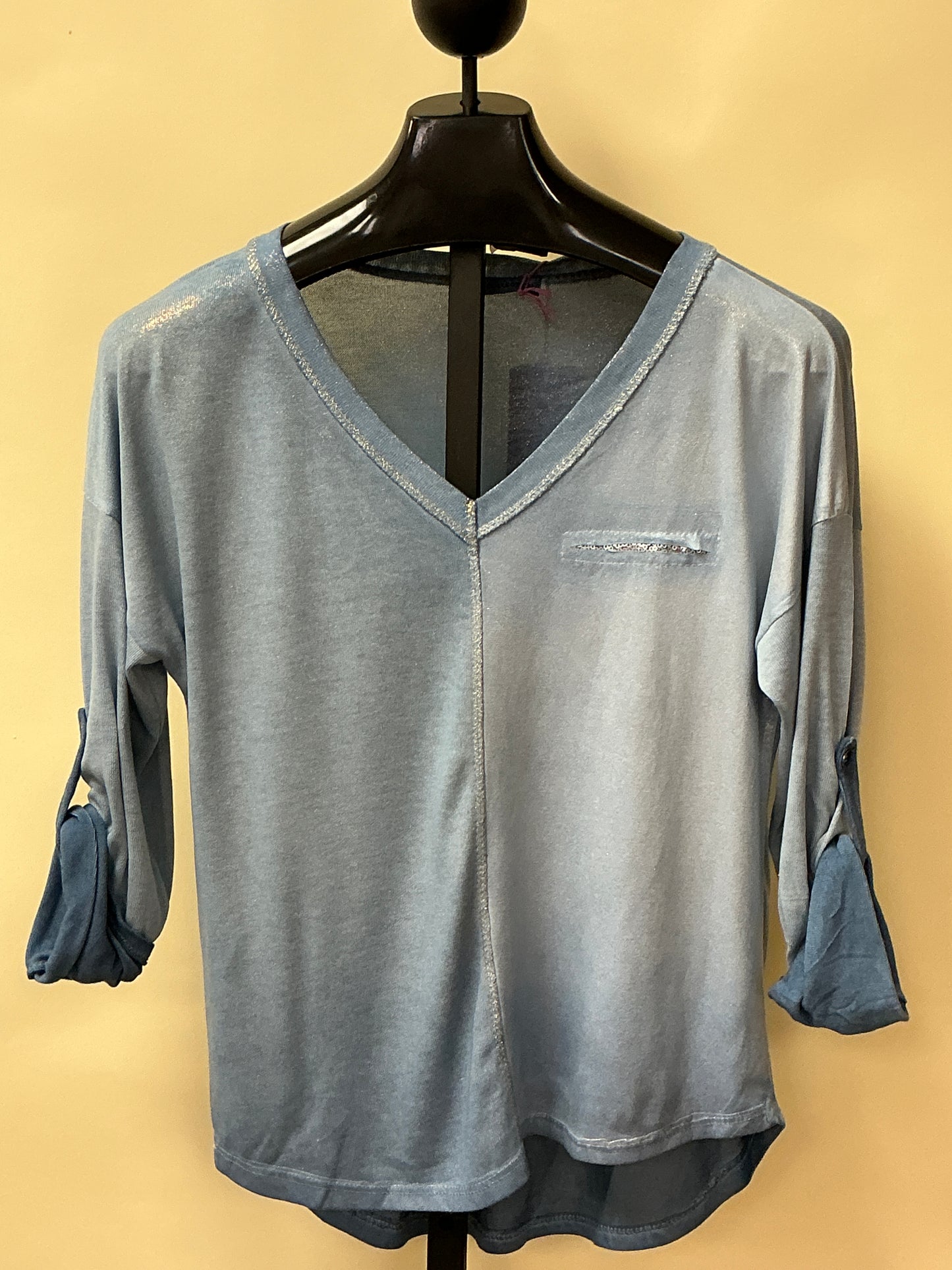 NOVELTY DENIM TOP
