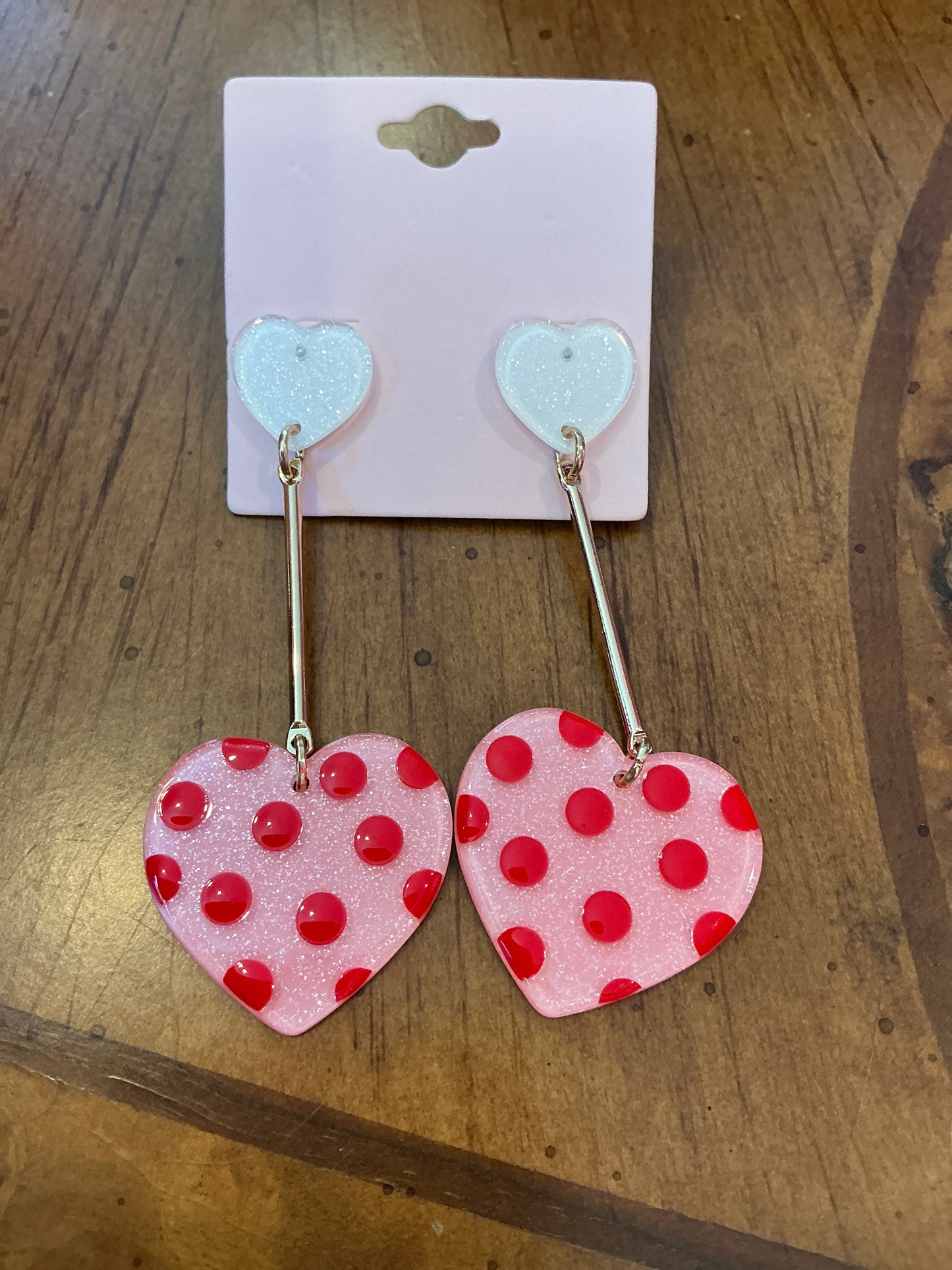 DANGLING HEARTS EARRING