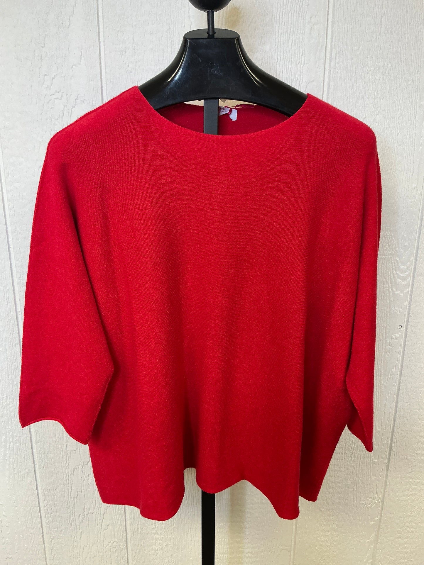 RED PULLOVER SWEATER(23031
