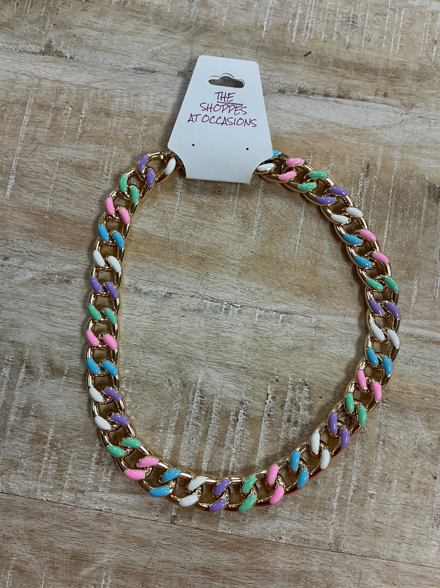 MULTICOLOR/GOLD NCK