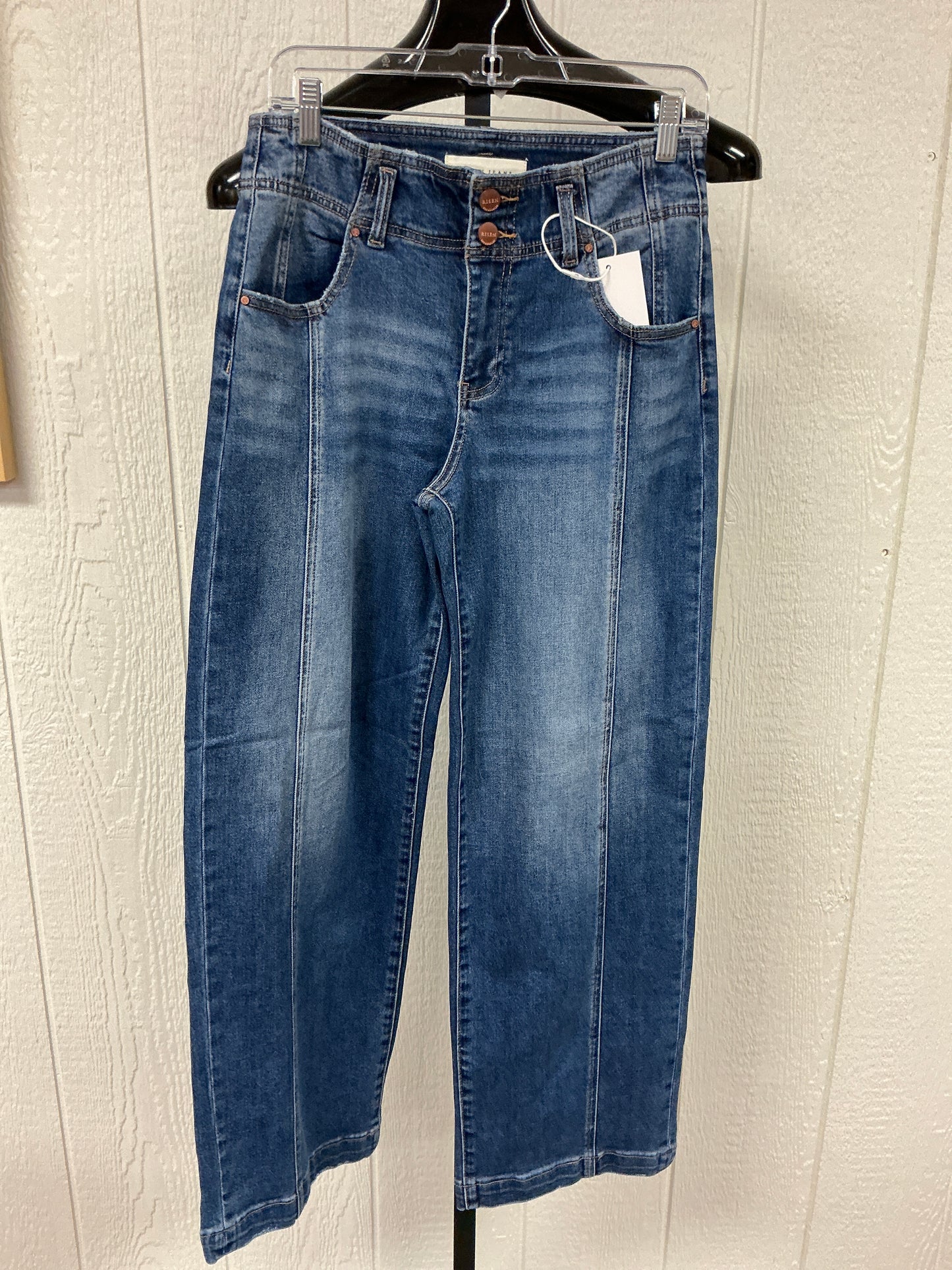 MID RISE FIT BAGGY JEANS