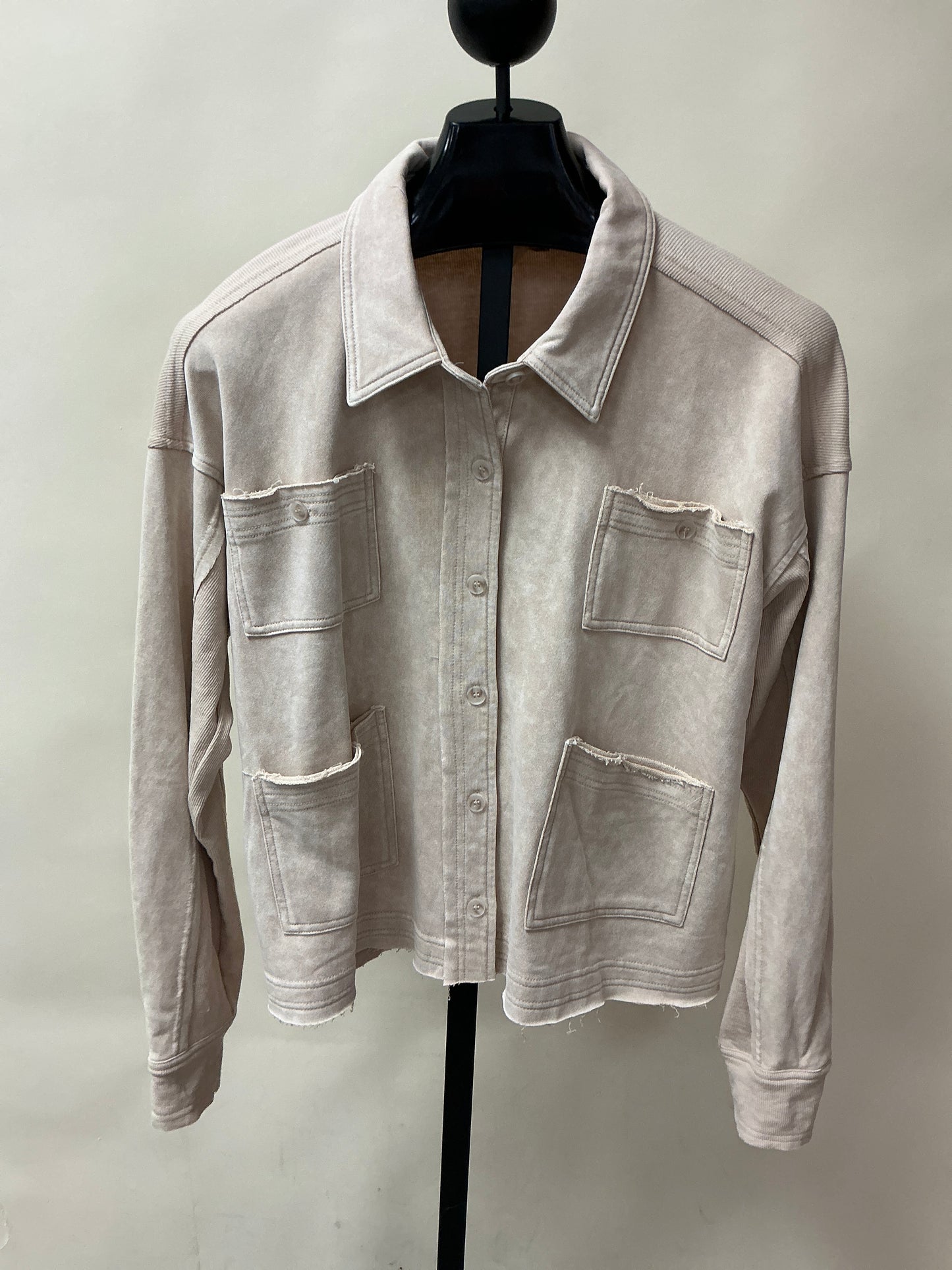 WASHED TERRY SHACKET