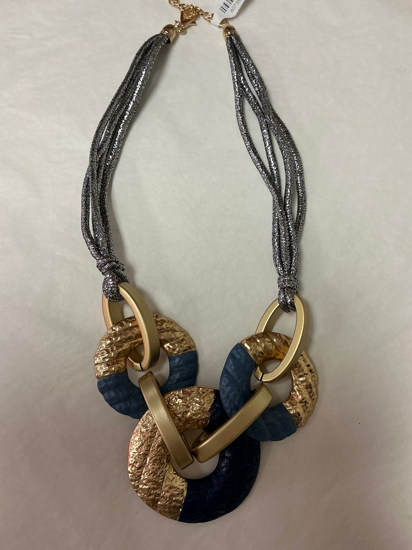 SILVER/GOLD/BLUE NCK