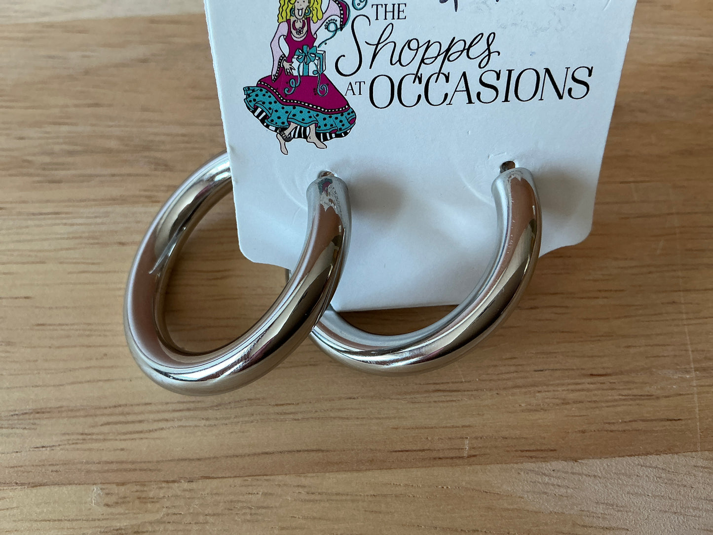 EARRINGS - SILVER or GOLD HOOP