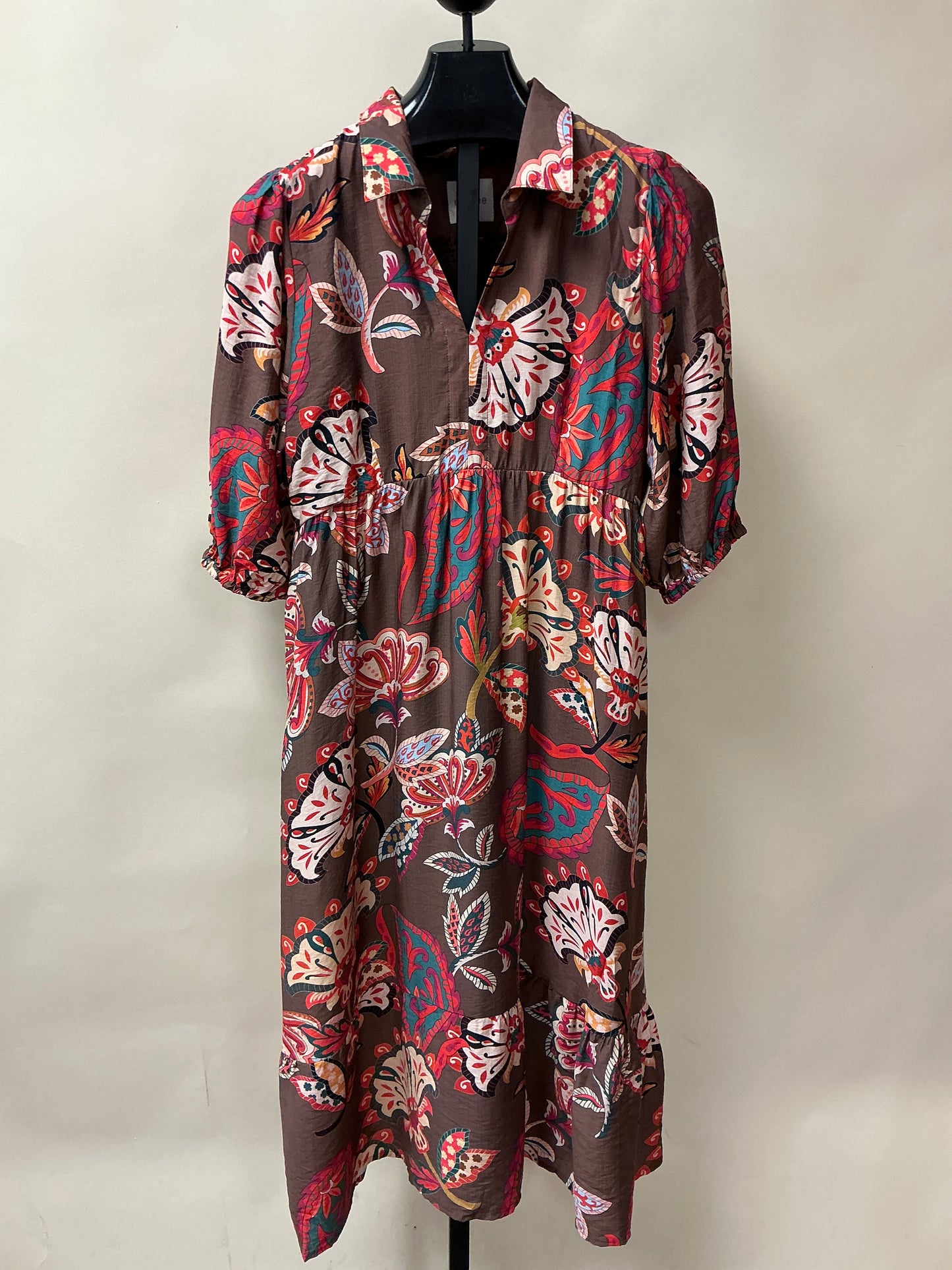 MAXI MULTI COLOR DRESS (K0645