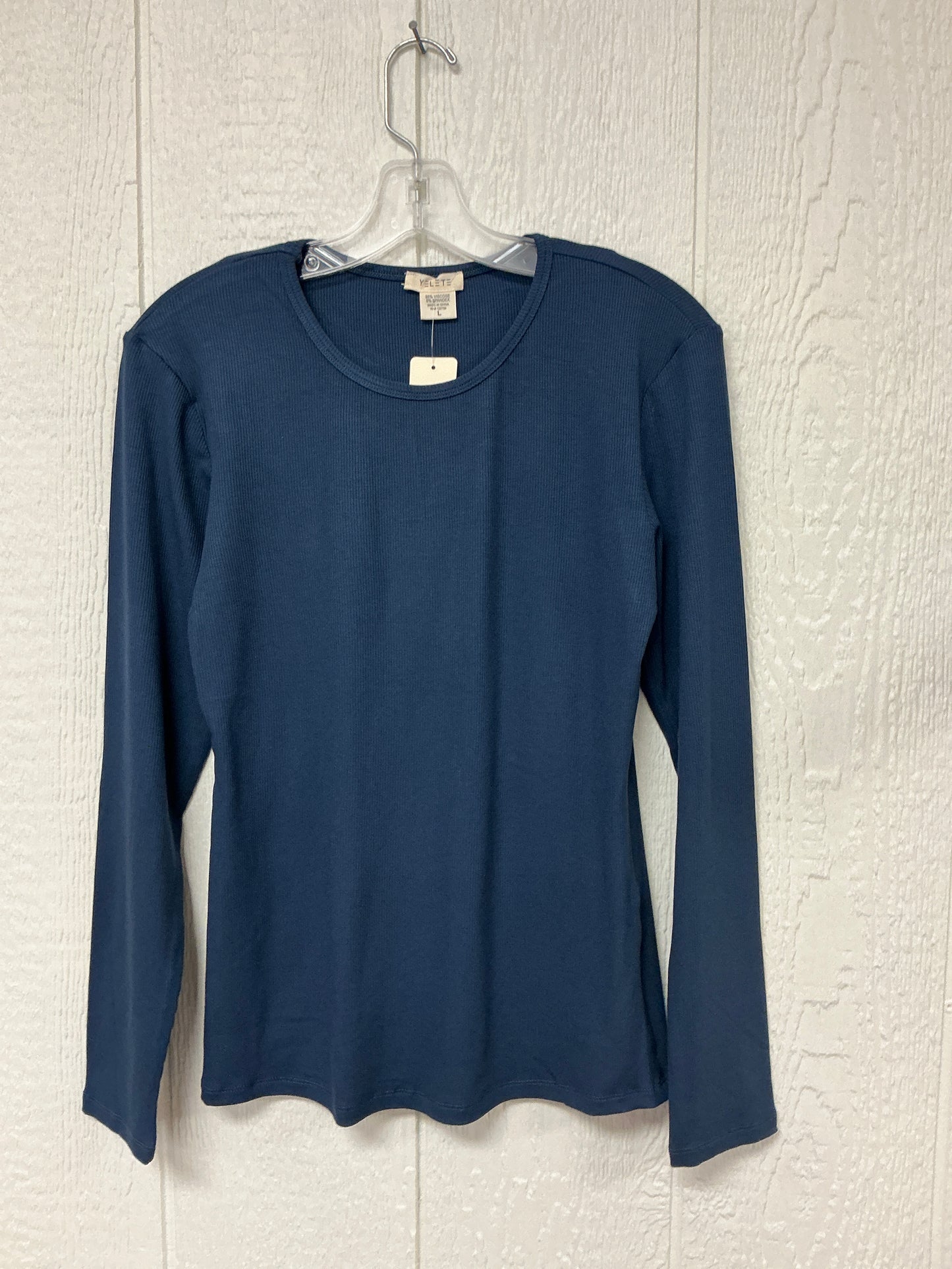 COMFORT RIBBED LNG SLV TOP(TP2736