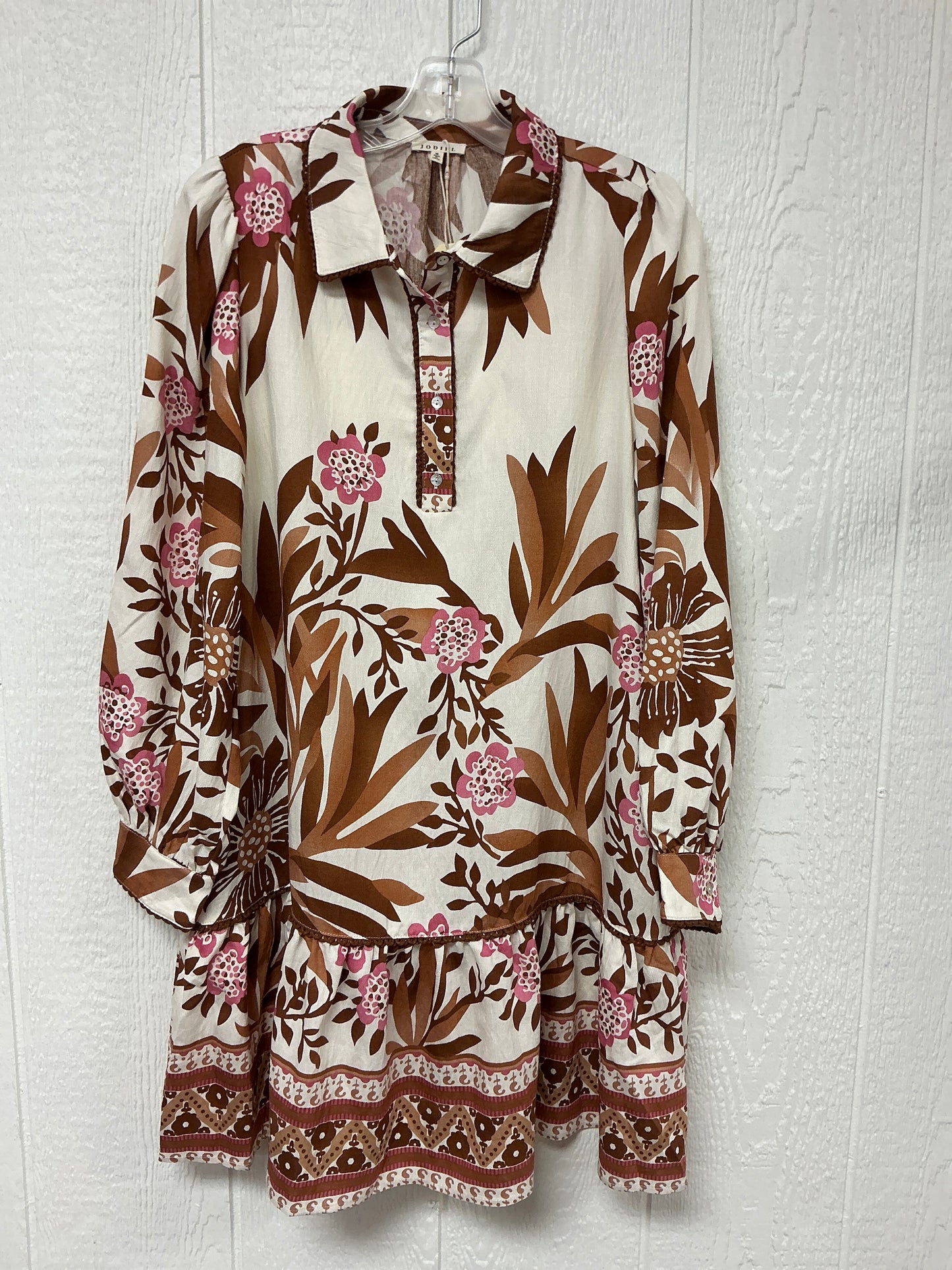 TOFFEE PRINT DRESS(H12378-1