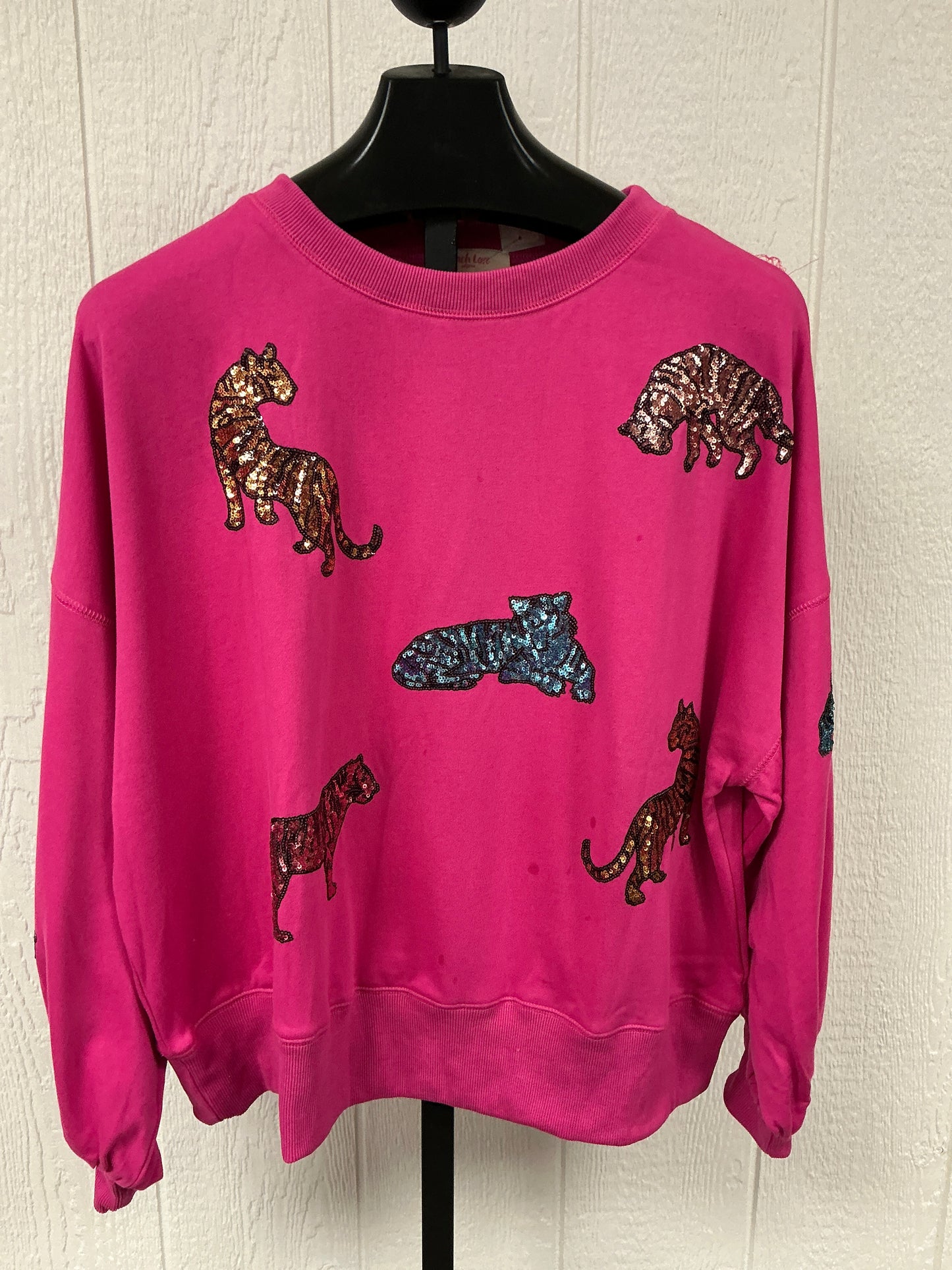 FUCHSIA TIGER SEQ TOP(IKT38770