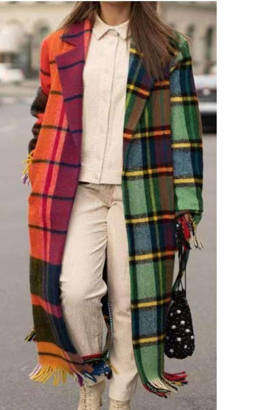 MULTI COLOR LONG JKT