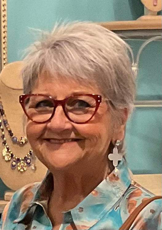 SILVER CROSS W/PEARL& RHINESTONE