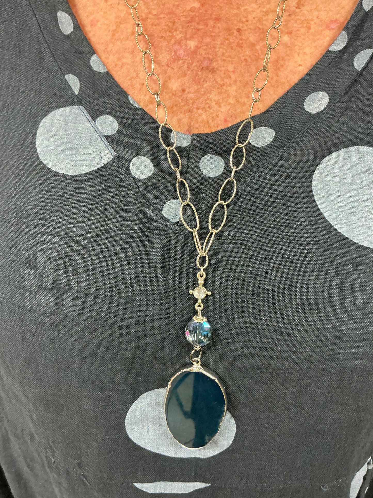 BLUE/SILVER NCK
