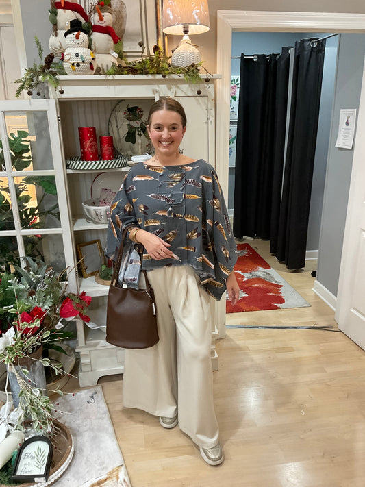 ERCU WIDE LEG PANT(XC5450