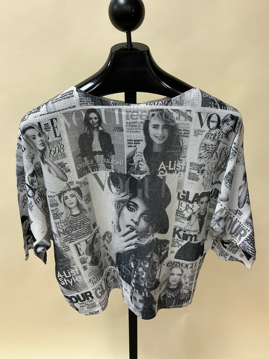 MULTI PRINT SWEATER (LV27