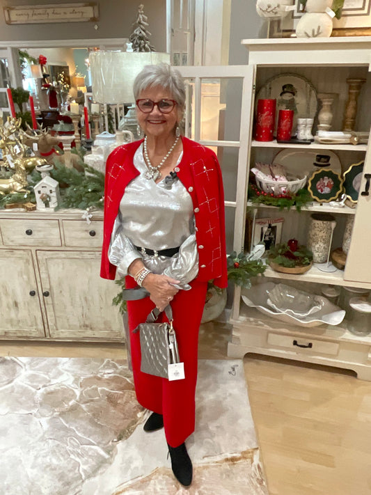 RED TOP/PANT/SKIRT (82896P